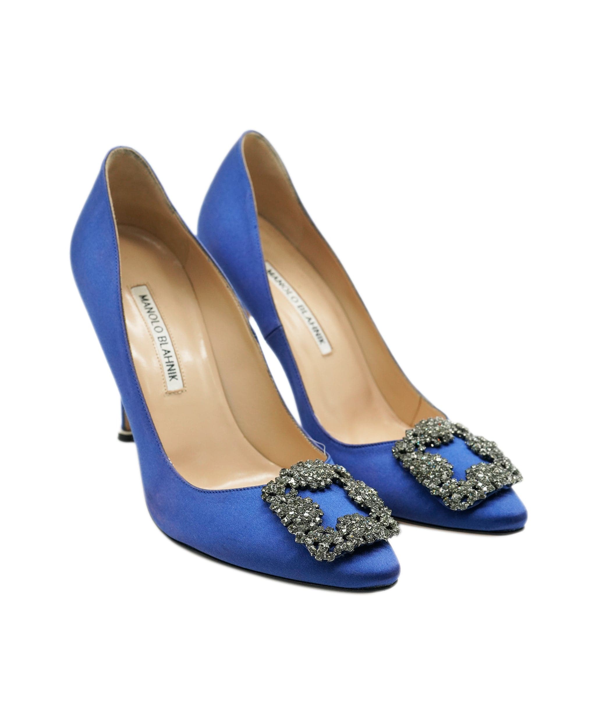 Manolo Blahnik Manolo blahnik hangisi royal blue heels size 37.5 - AJC0641