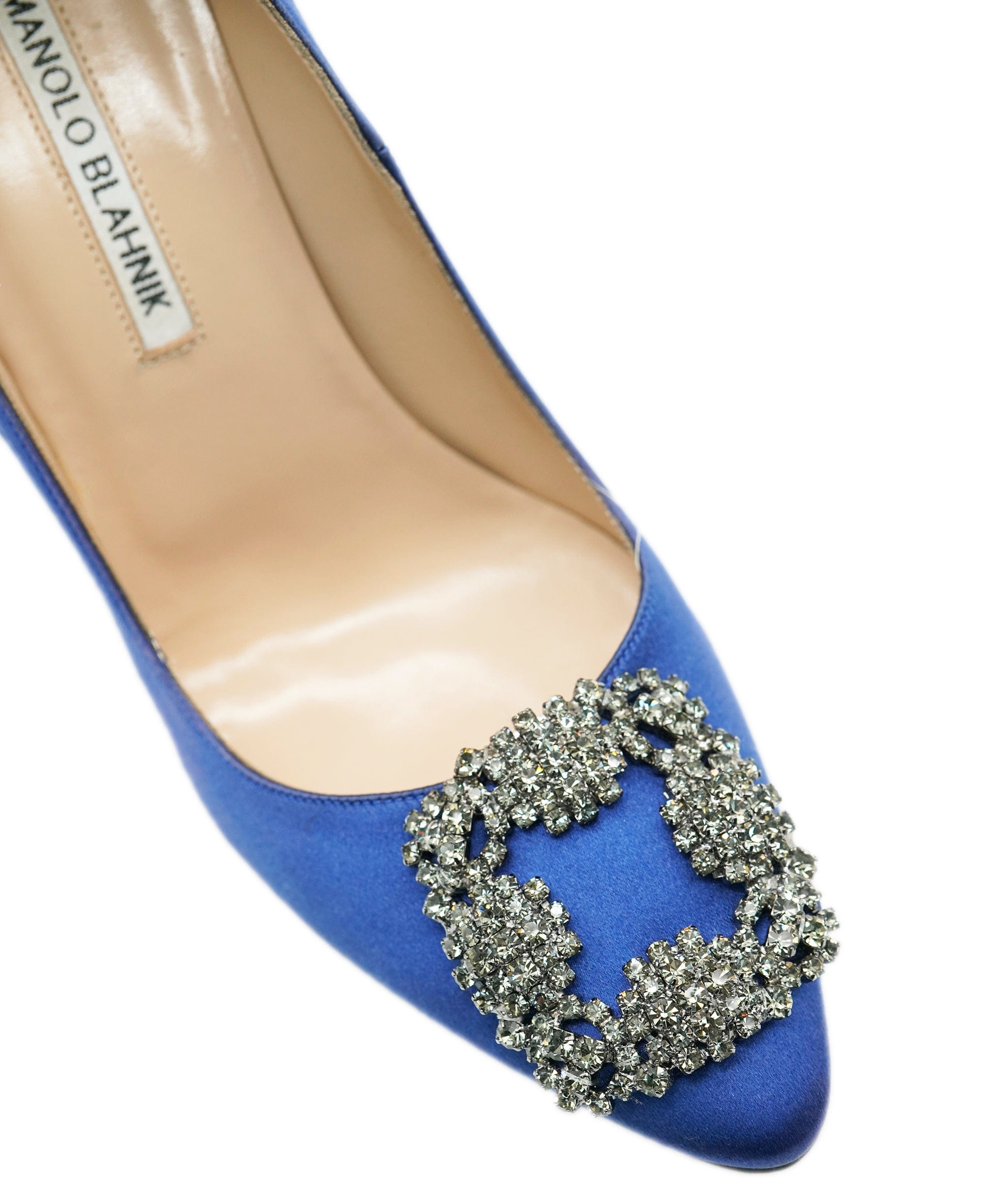 Manolo Blahnik Manolo blahnik hangisi royal blue heels size 37.5 - AJC0641