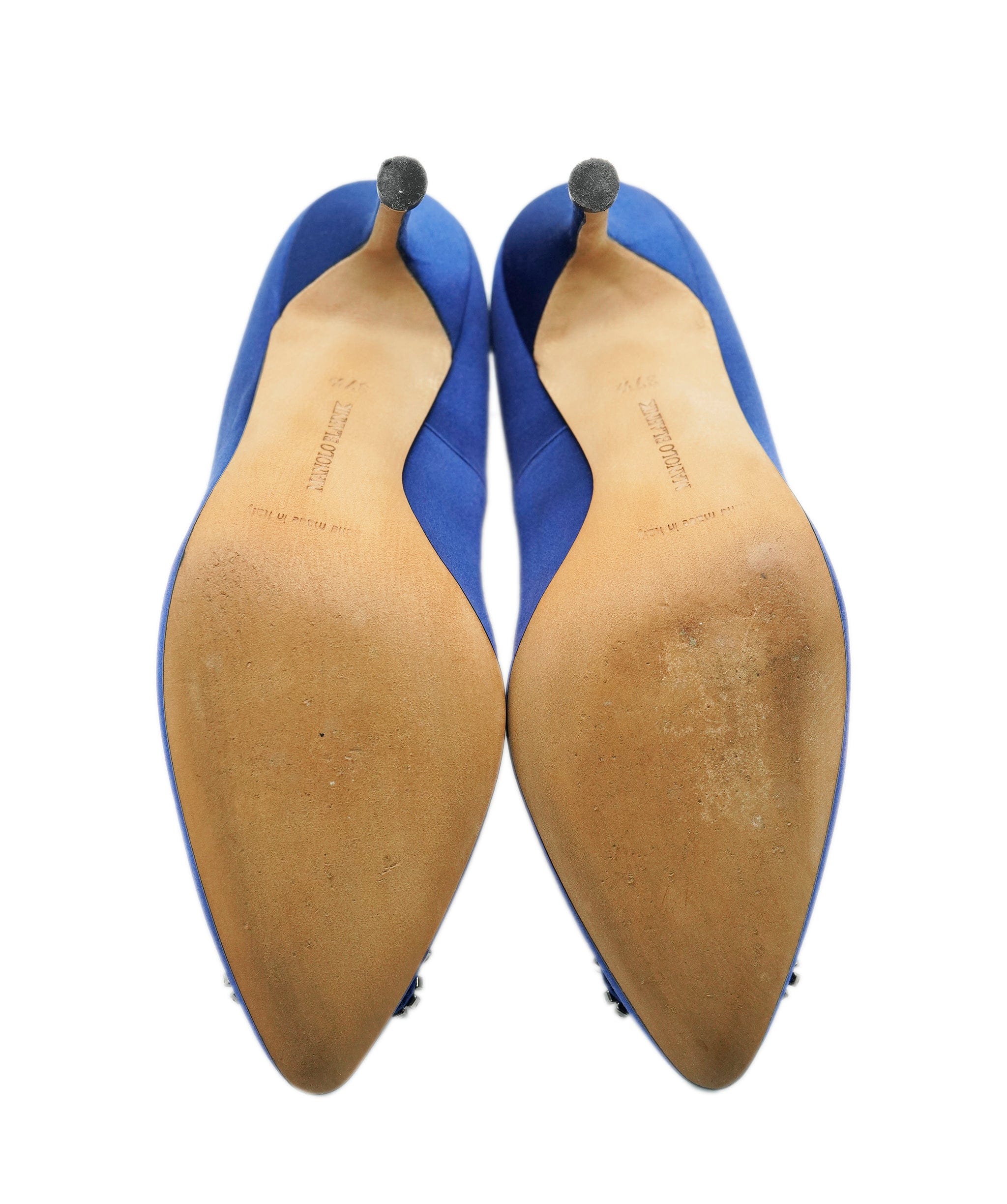 Manolo Blahnik Manolo blahnik hangisi royal blue heels size 37.5 - AJC0641