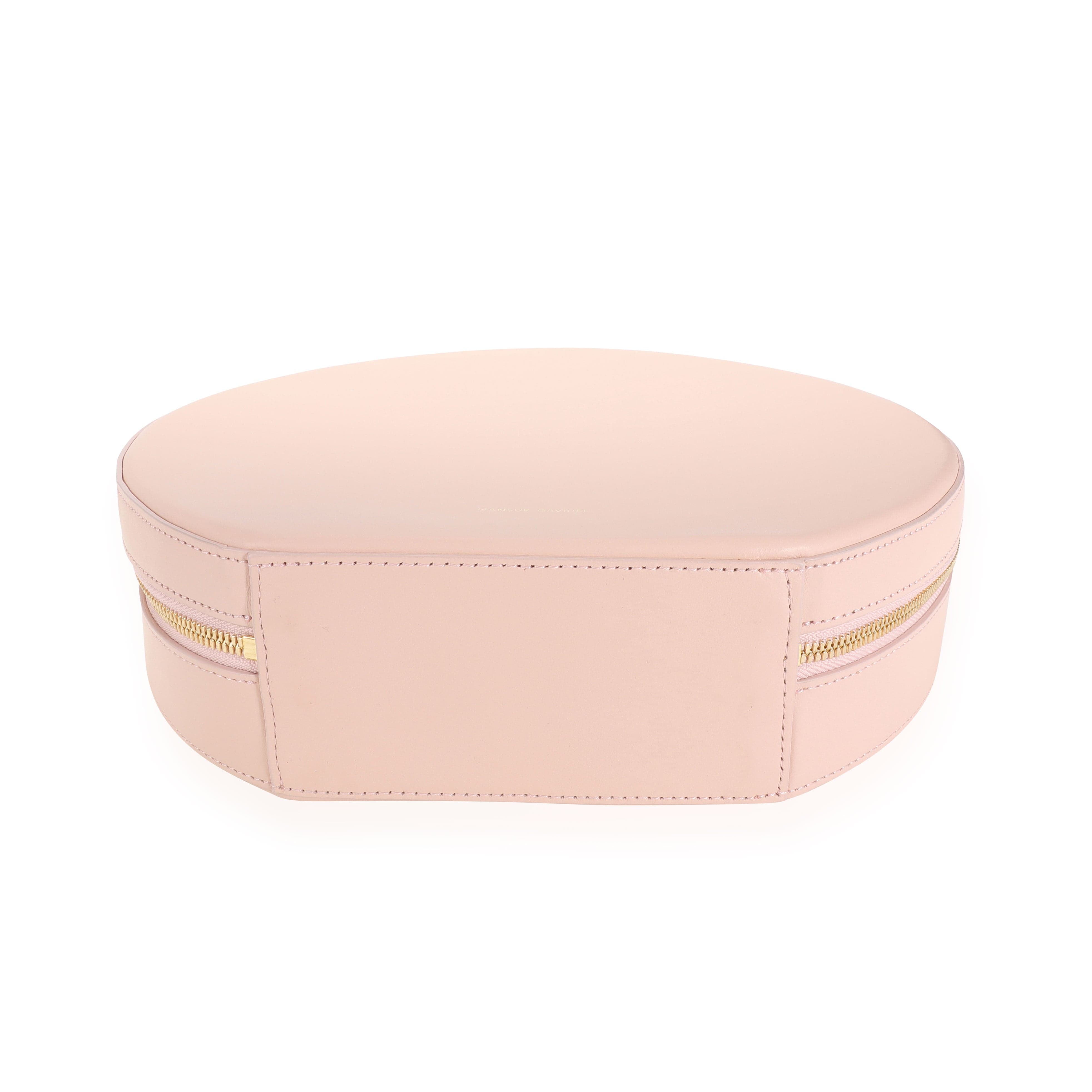 Mansur Gavriel Mansur Gavriel Pink Calfskin Leather Circle Bag