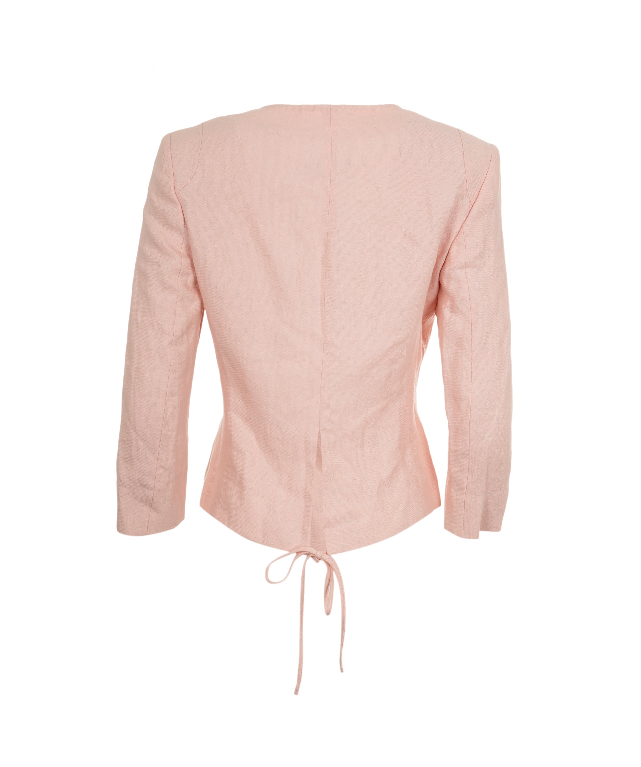 Max Mara Max Mara Linen Pink Blazer  ALC0856