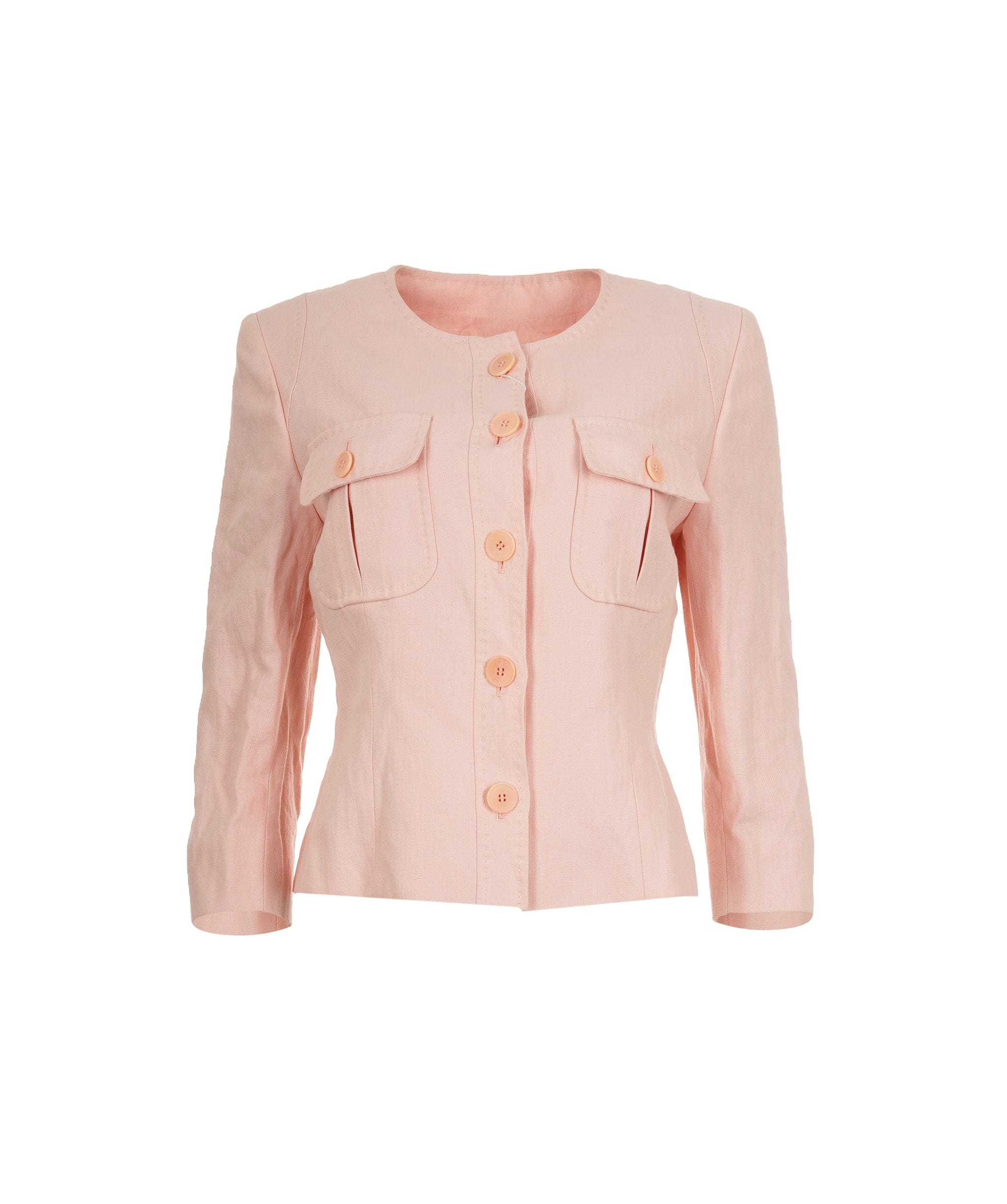 Max Mara Max Mara Linen Pink Blazer  ALC0856