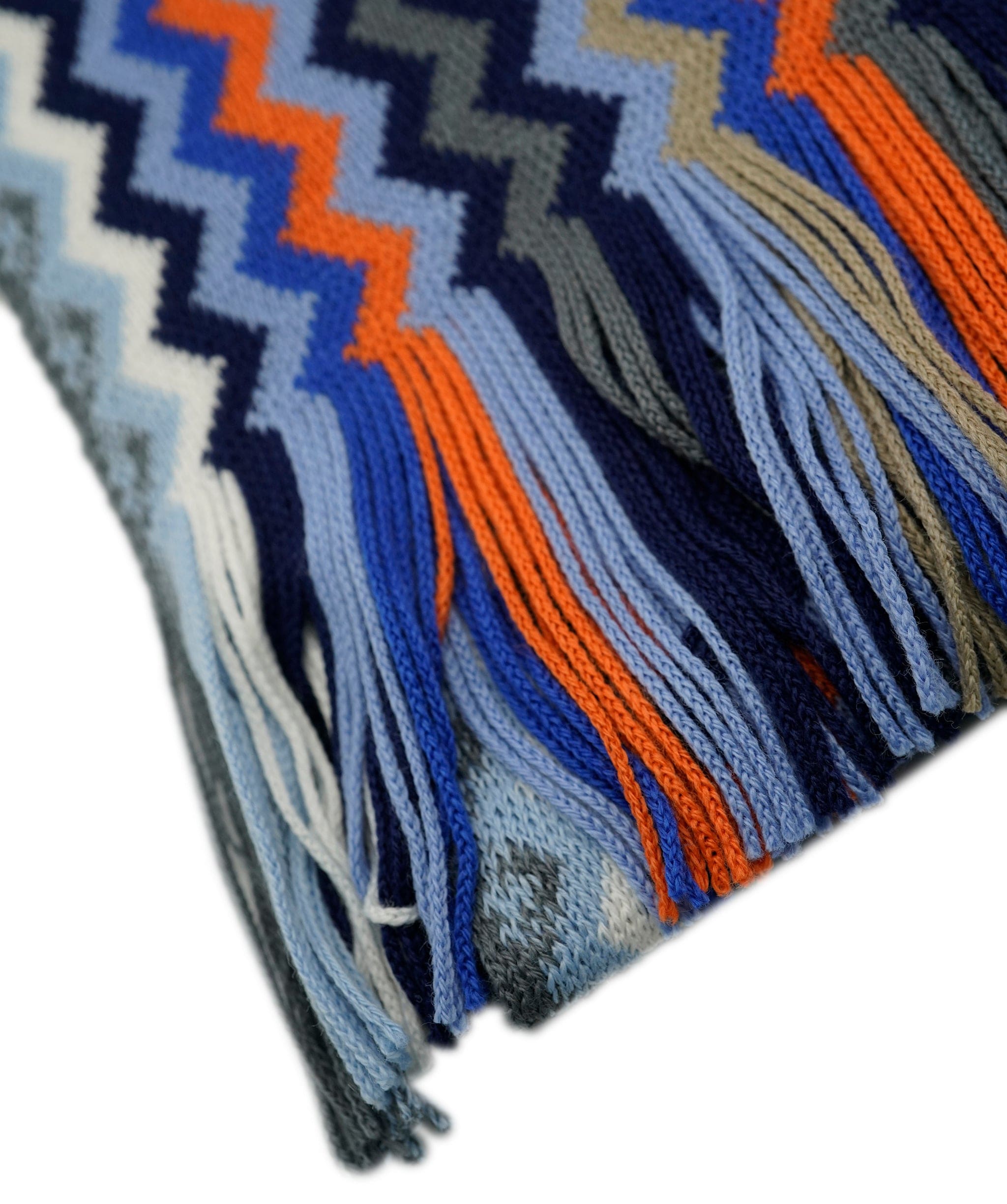 Missoni Missoni Blue/ Orange Scarf ASL9882