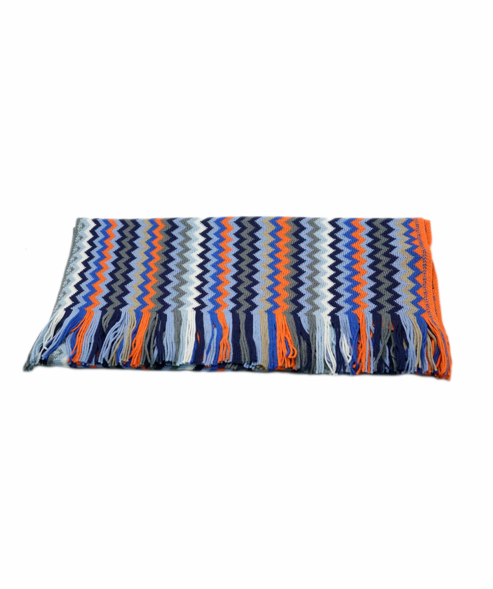 Missoni Missoni Blue/ Orange Scarf ASL9882