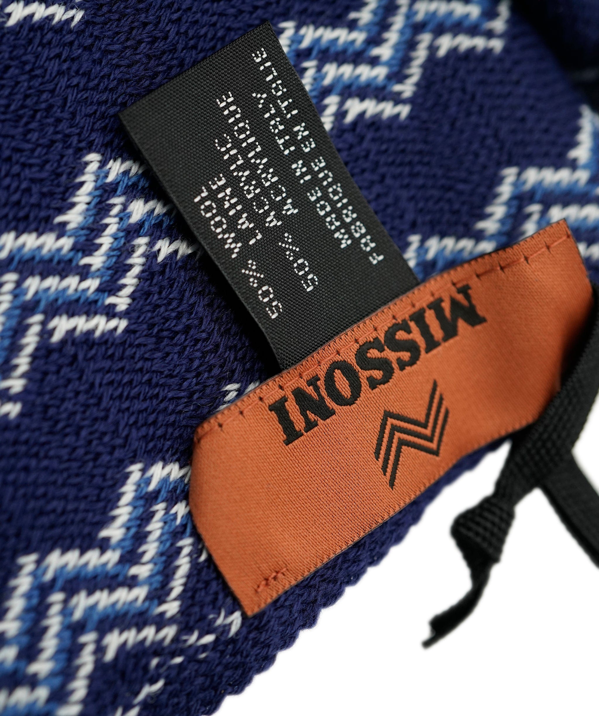 Missoni Missoni Navy Scarf ASL9880