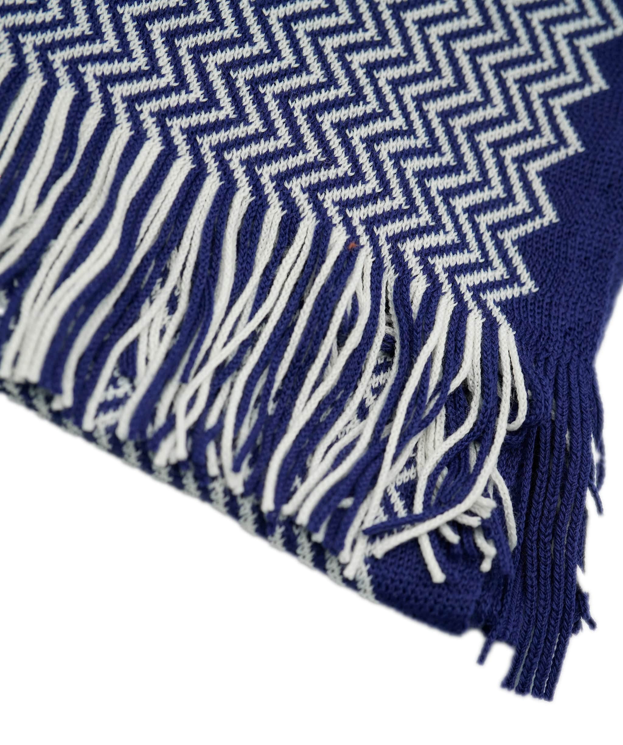 Missoni Missoni Navy/White/Lime Scarf ASL9876