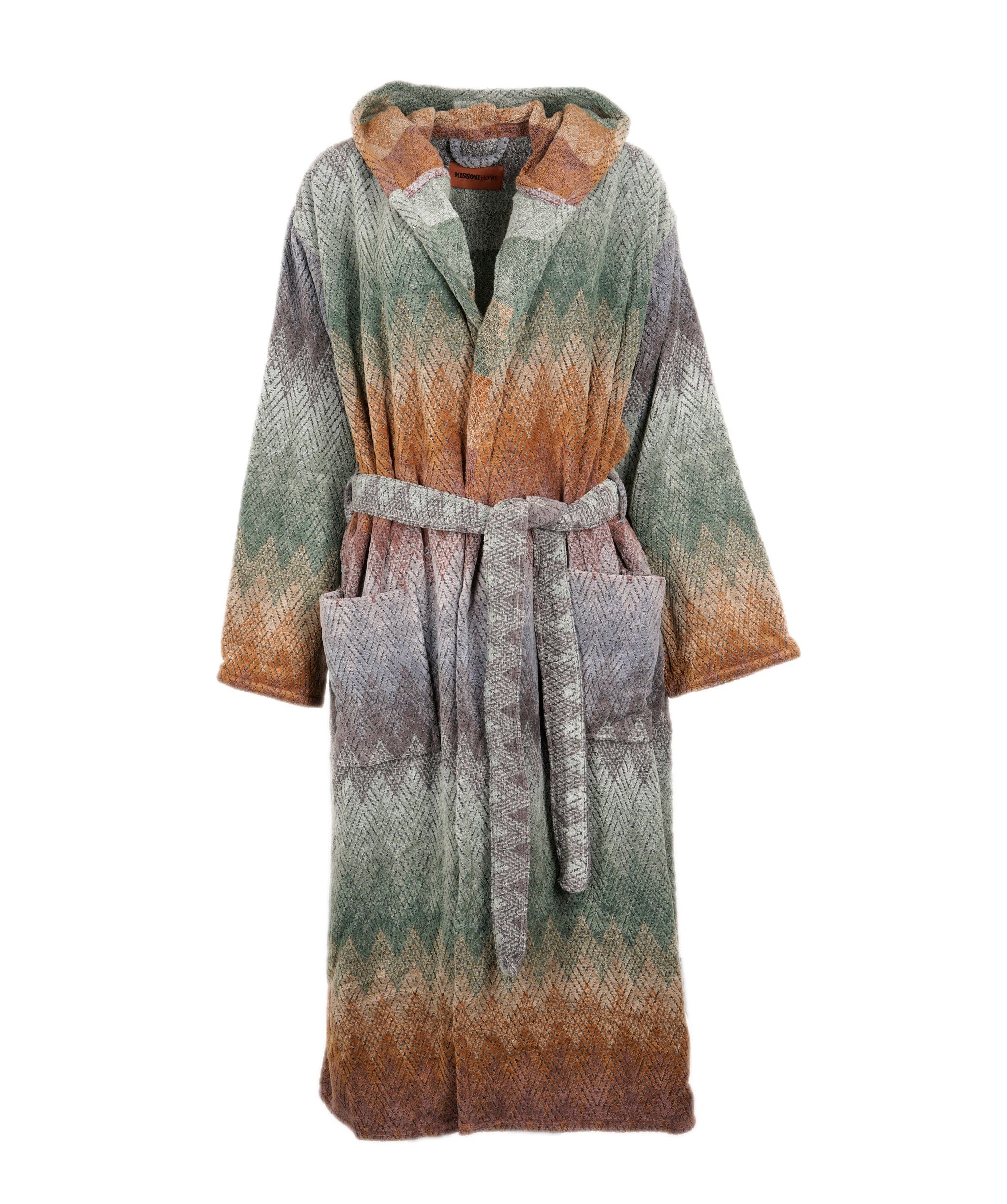 Missoni Missoni Bath Robe With Hood Size L AVL1395