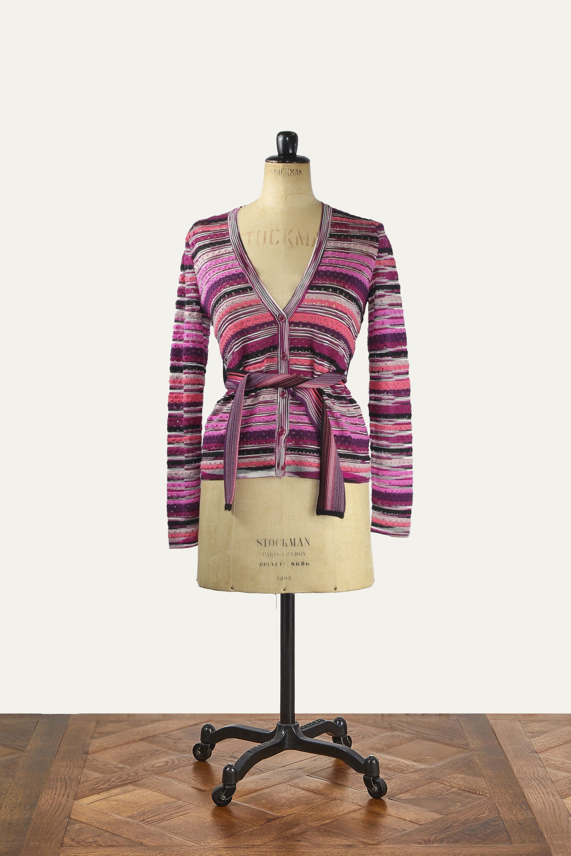 Missoni Missoni Pink/Purple Knit Cardigan AGC1578