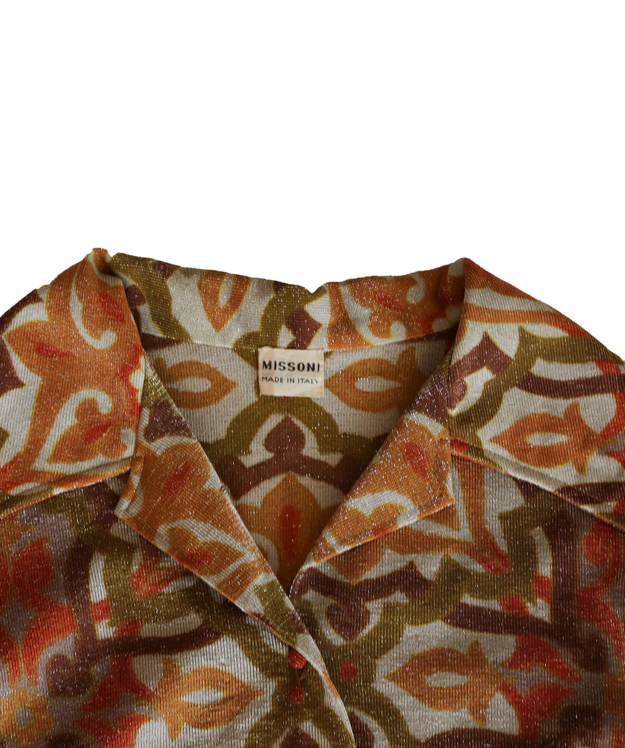 Missoni Missoni lurex printed shirt AGC1881