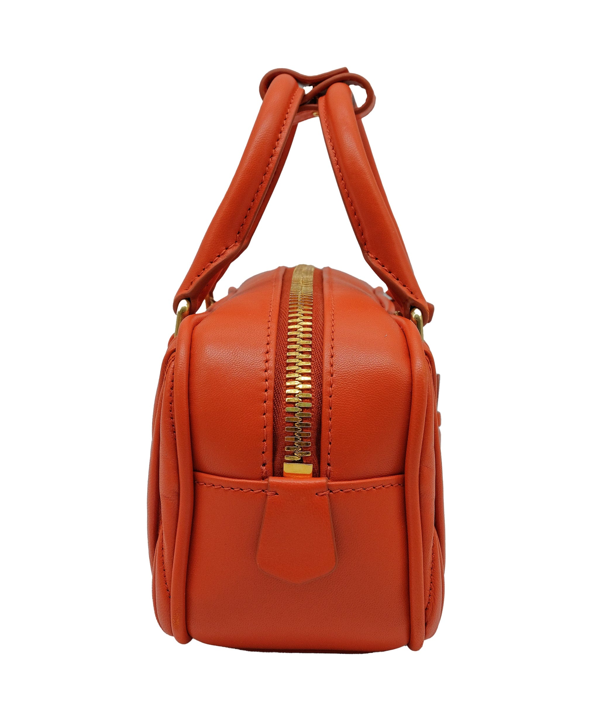 Miu Miu Miu Miu Arcadie Orange Leather Bag RJC3728