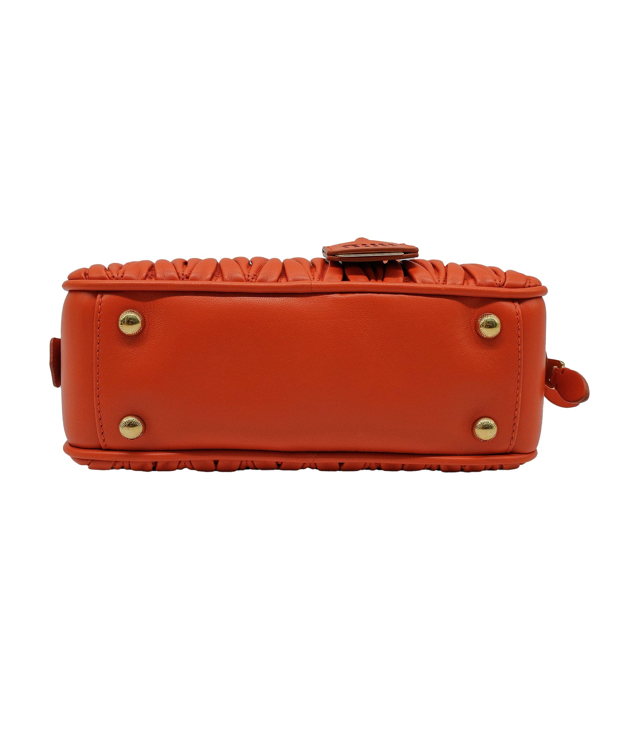 Miu Miu Miu Miu Arcadie Orange Leather Bag RJC3728