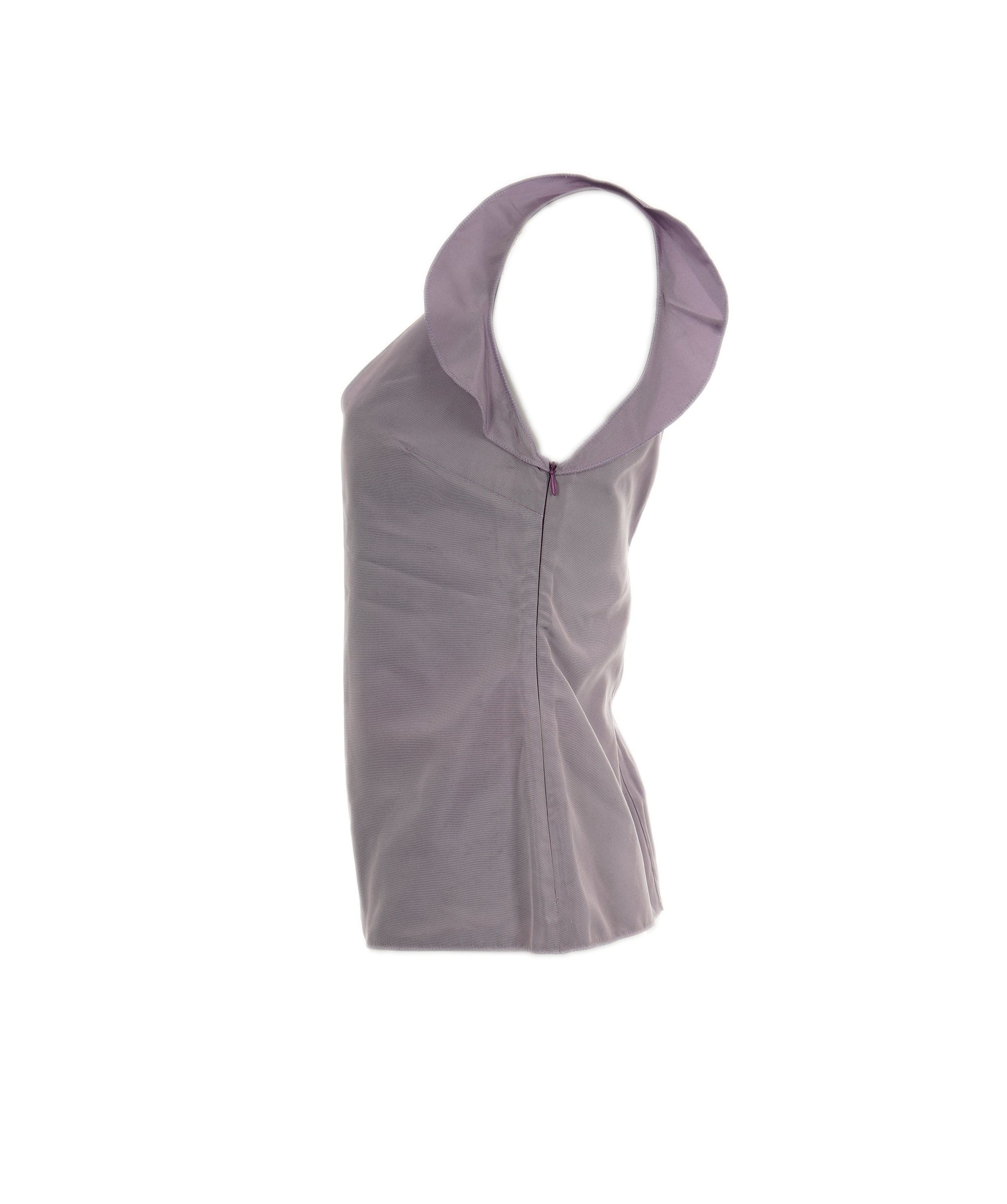 Miu Miu Miu Miu lilac v neck camisole with ruffle sleeve AGC1593