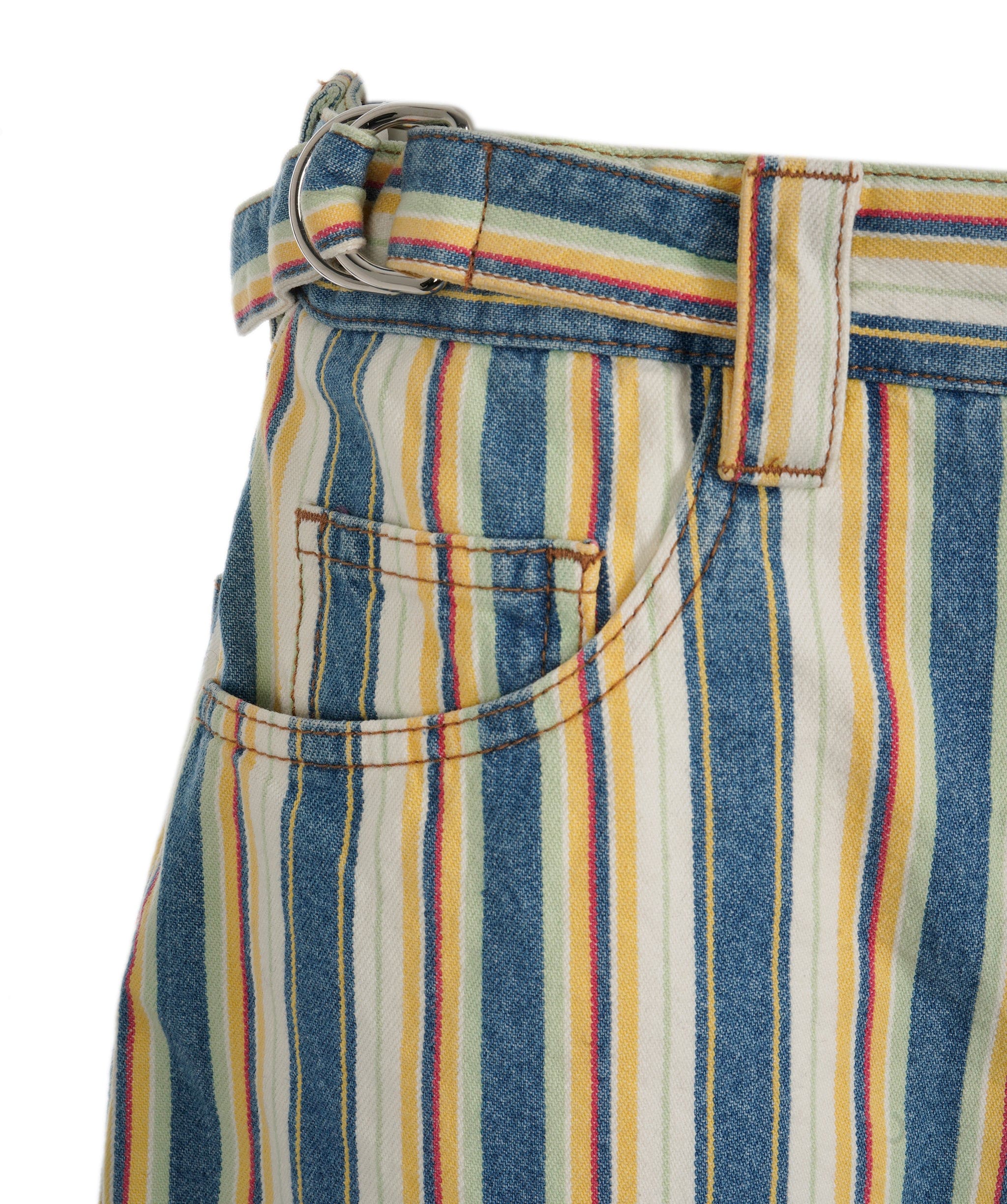 Miu Miu Miu Miu Striped shorts ALL0632