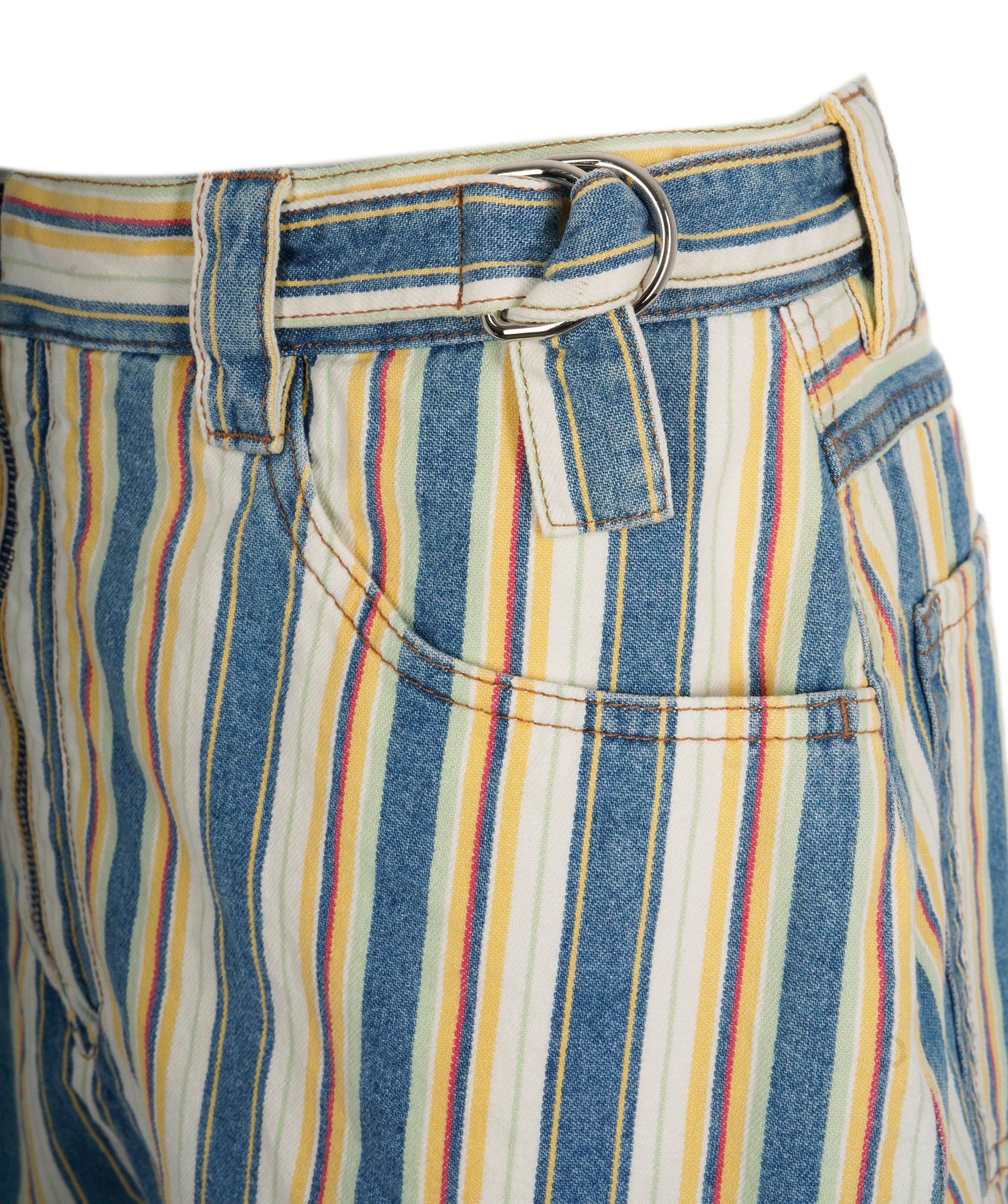 Miu Miu Miu Miu Striped shorts ALL0632