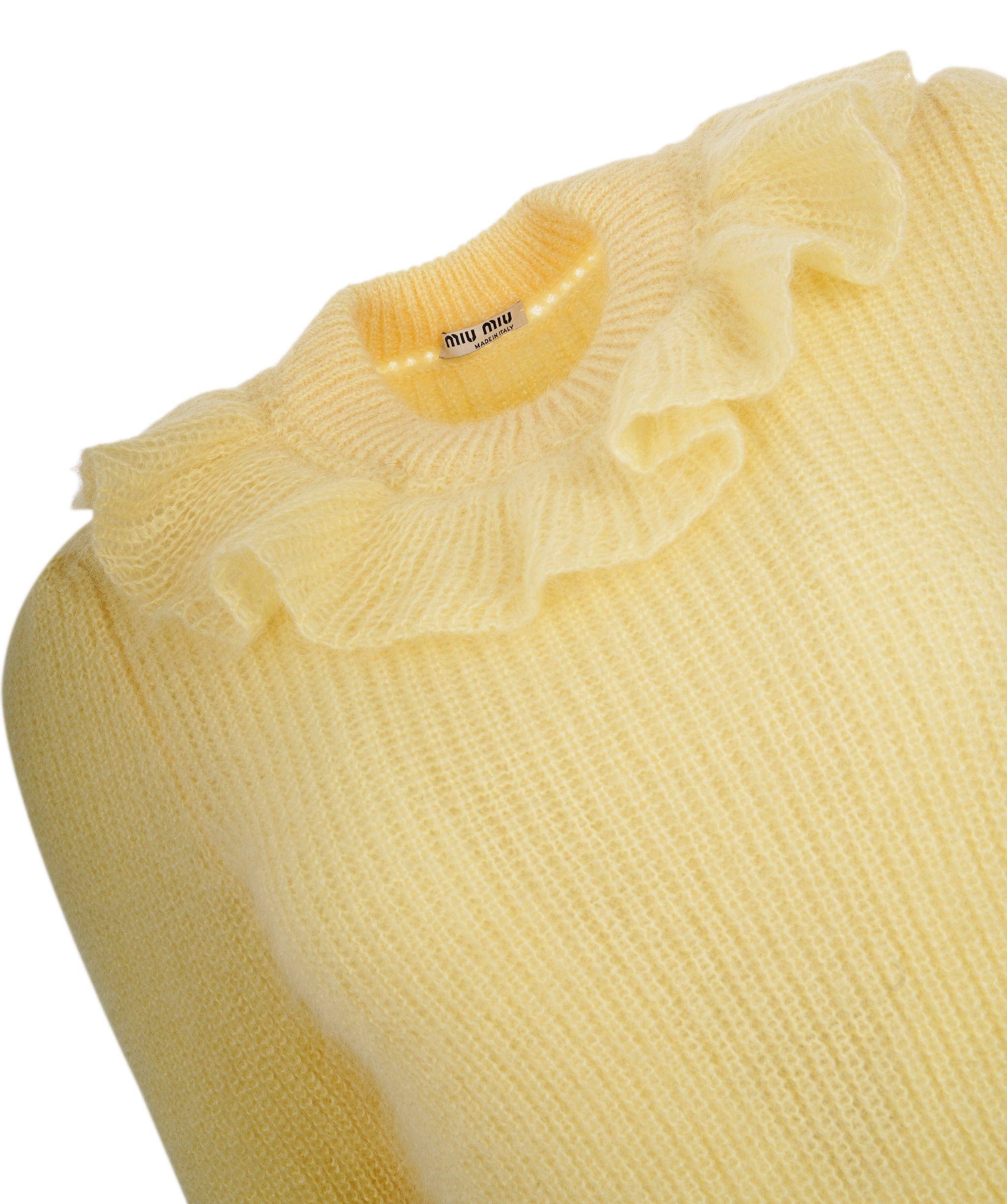 Miumiu Miu Miu Yellow Jumper ALL0443