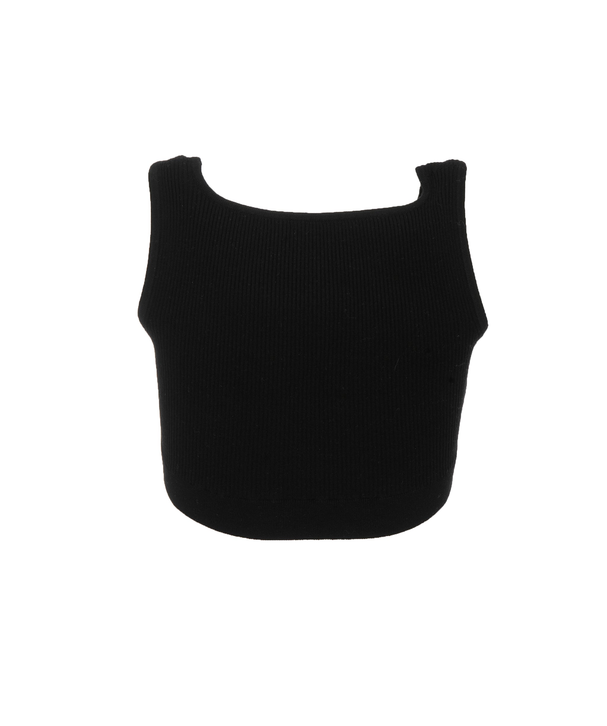 Miumiu Miu Miu Black Cropped Top  ALL0531