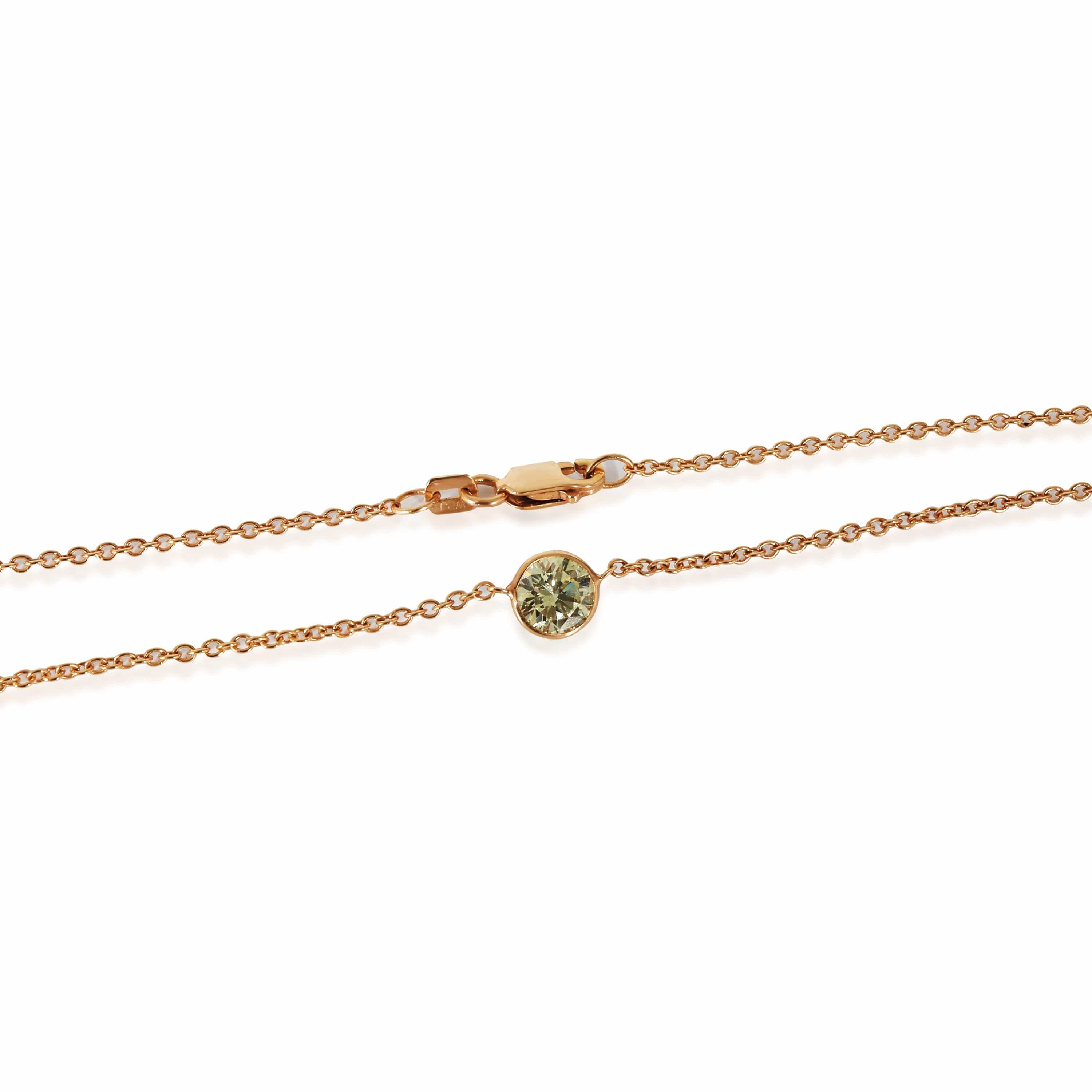 myGemma Fancy Brown Diamond by the Yard Necklace in 14KT Gold 4.35CTW