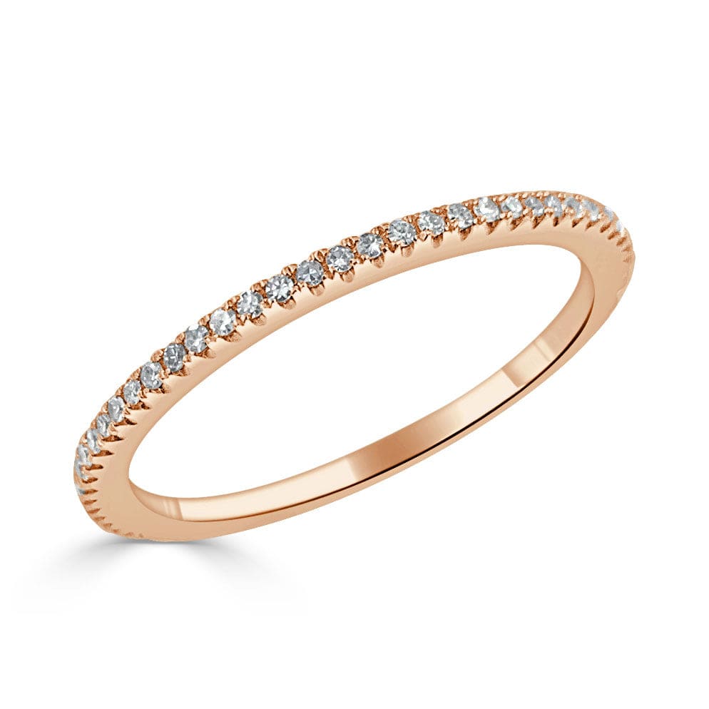 myGemma BRAND NEW Diamond Eternity Band in 14K Rose Gold