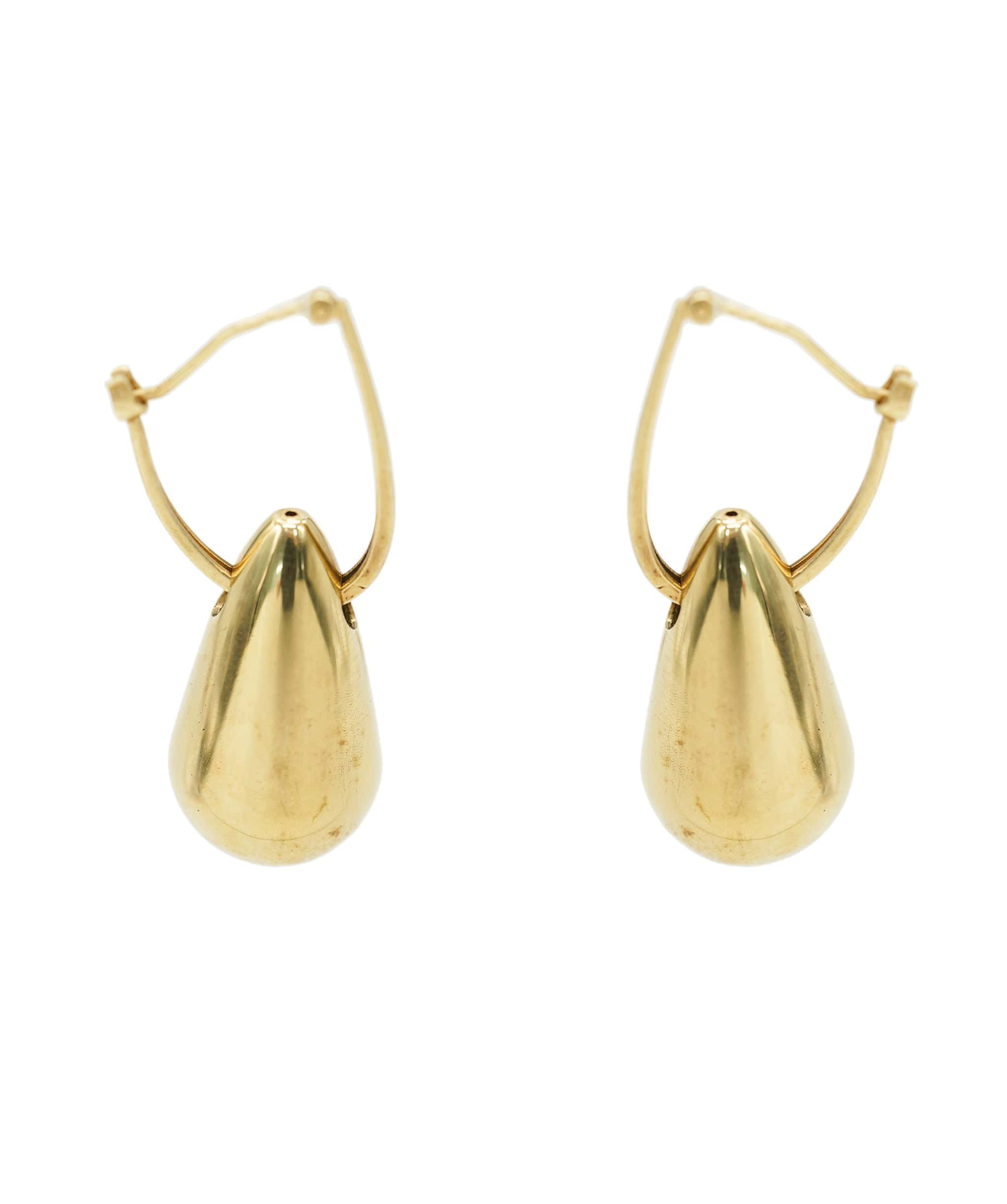 Oriental Monkey Drop 18ct Gold Earrings ANC1060