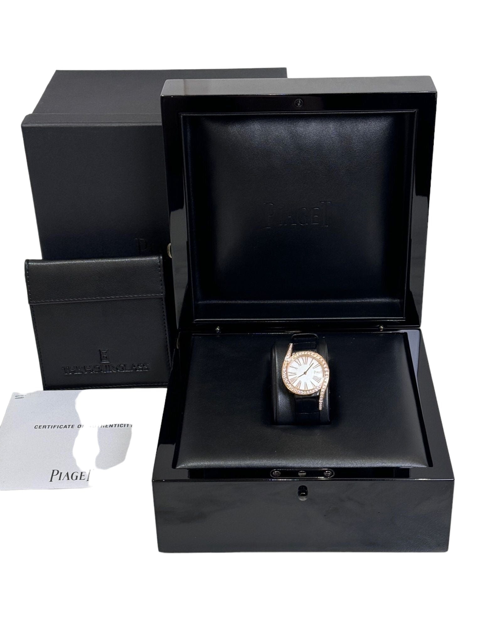 Paiget Paiget Limelight Gala Auto Watch 18K RG with Diamonds