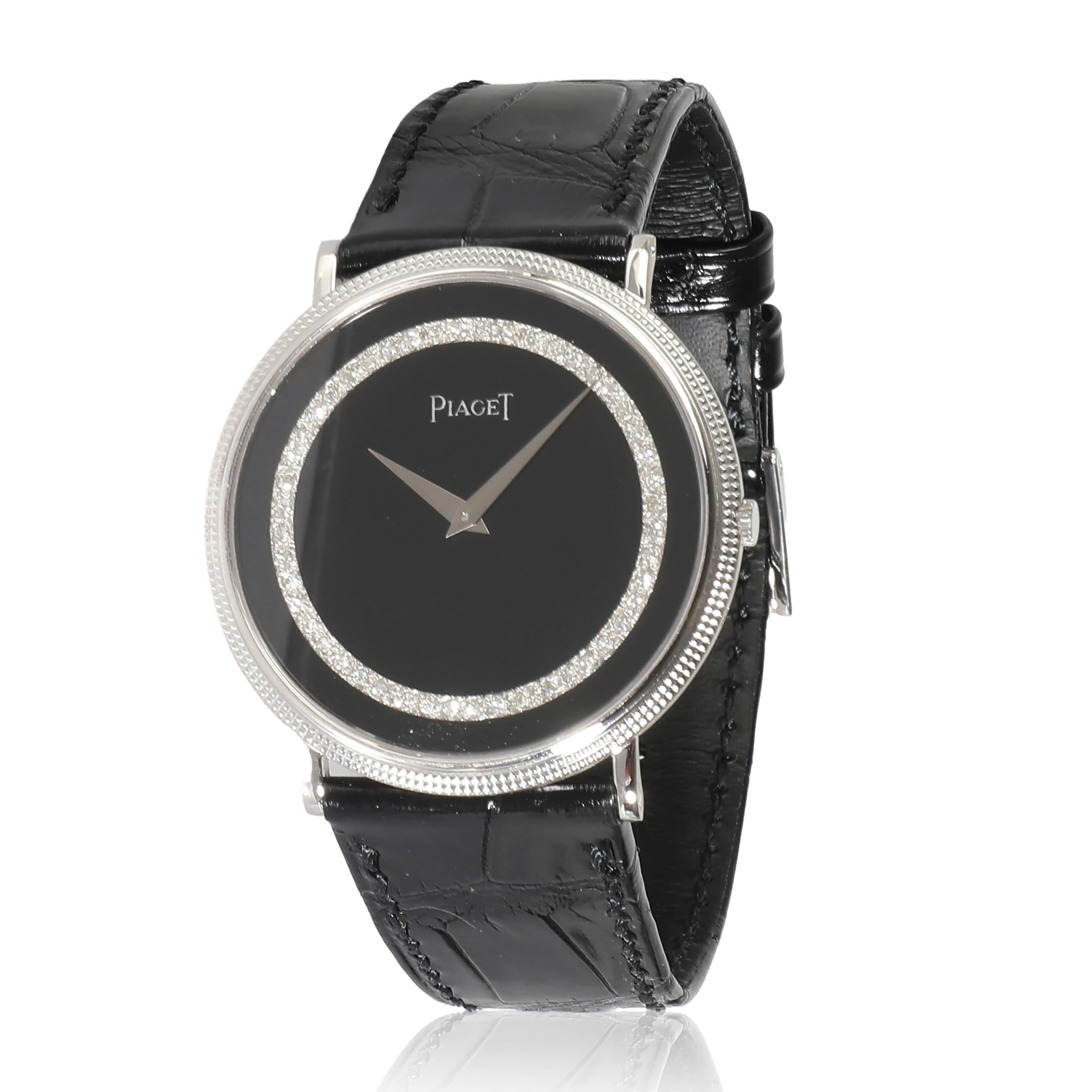 Piaget Piaget Altiplano Traditional 9031 Unisex Watch in 18k White Gold