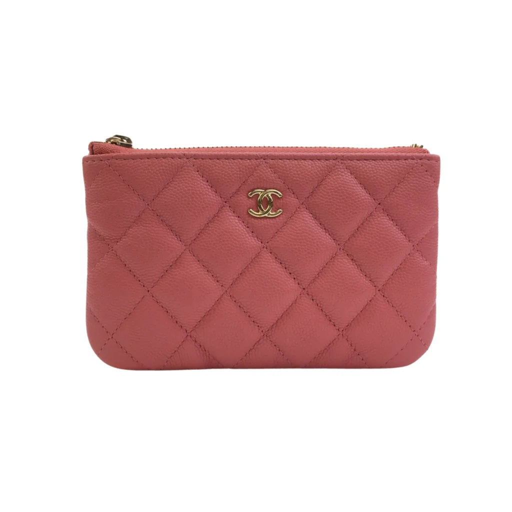 Chanel Mini O-Case Pink Caviar L-7SHHM4