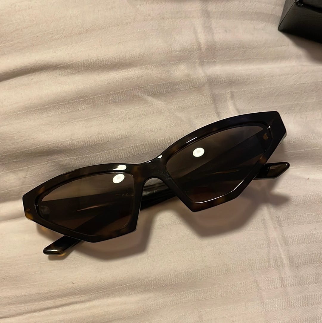 Prada Prada Brown thin Shape sunglasses AVL1323