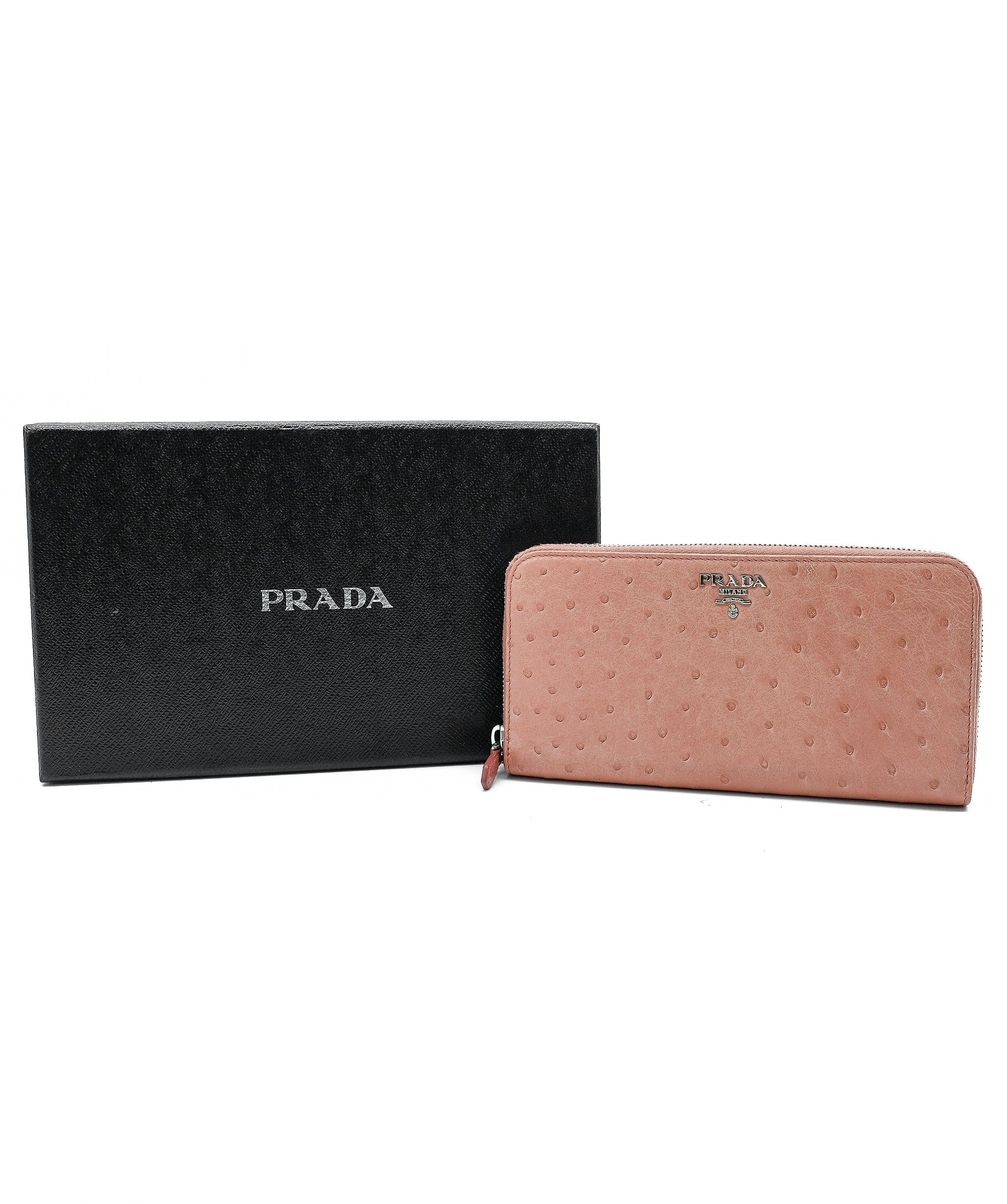 Prada Prada Ostrich Wallet RJC2265