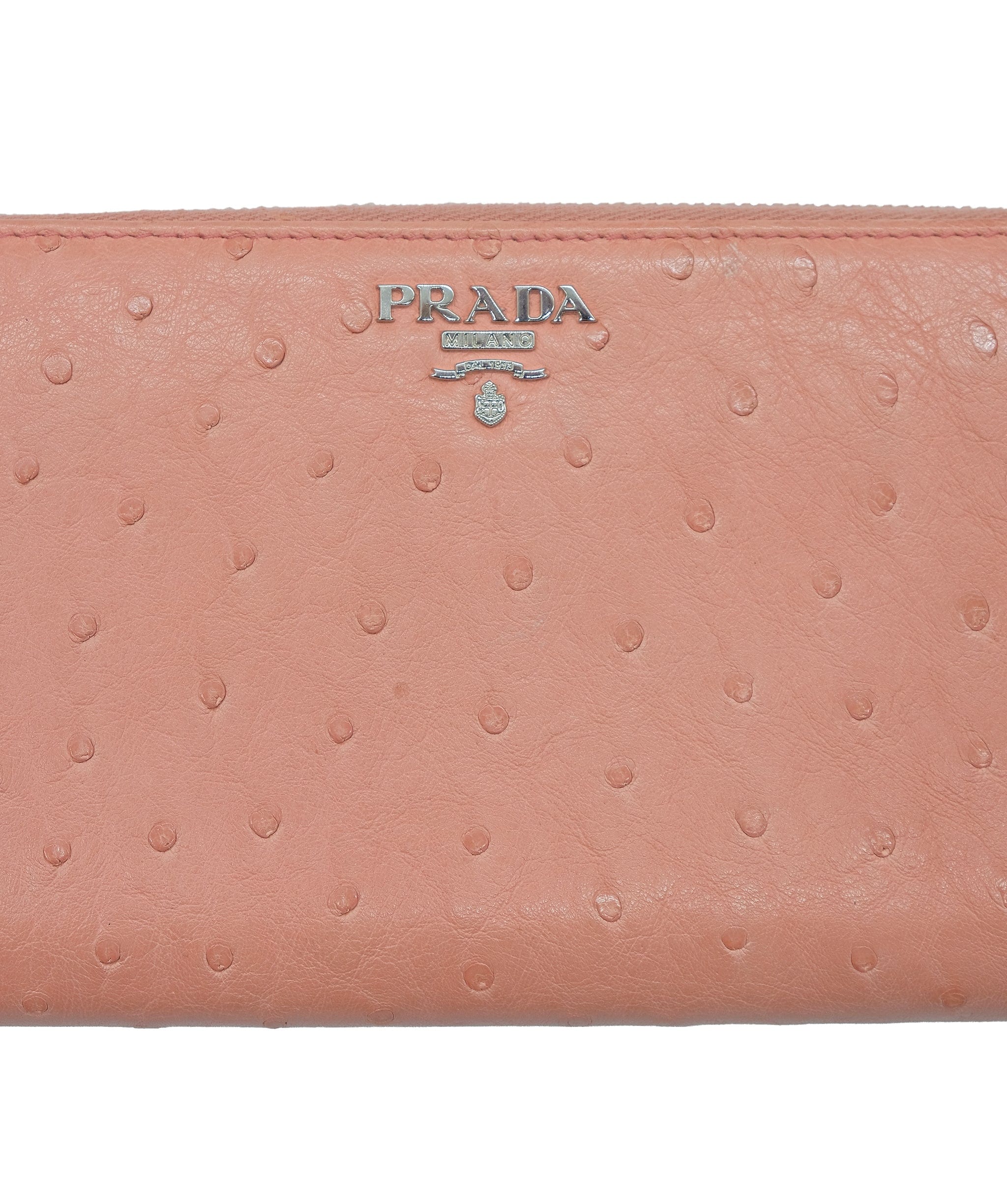 Prada Prada Ostrich Wallet RJC2265