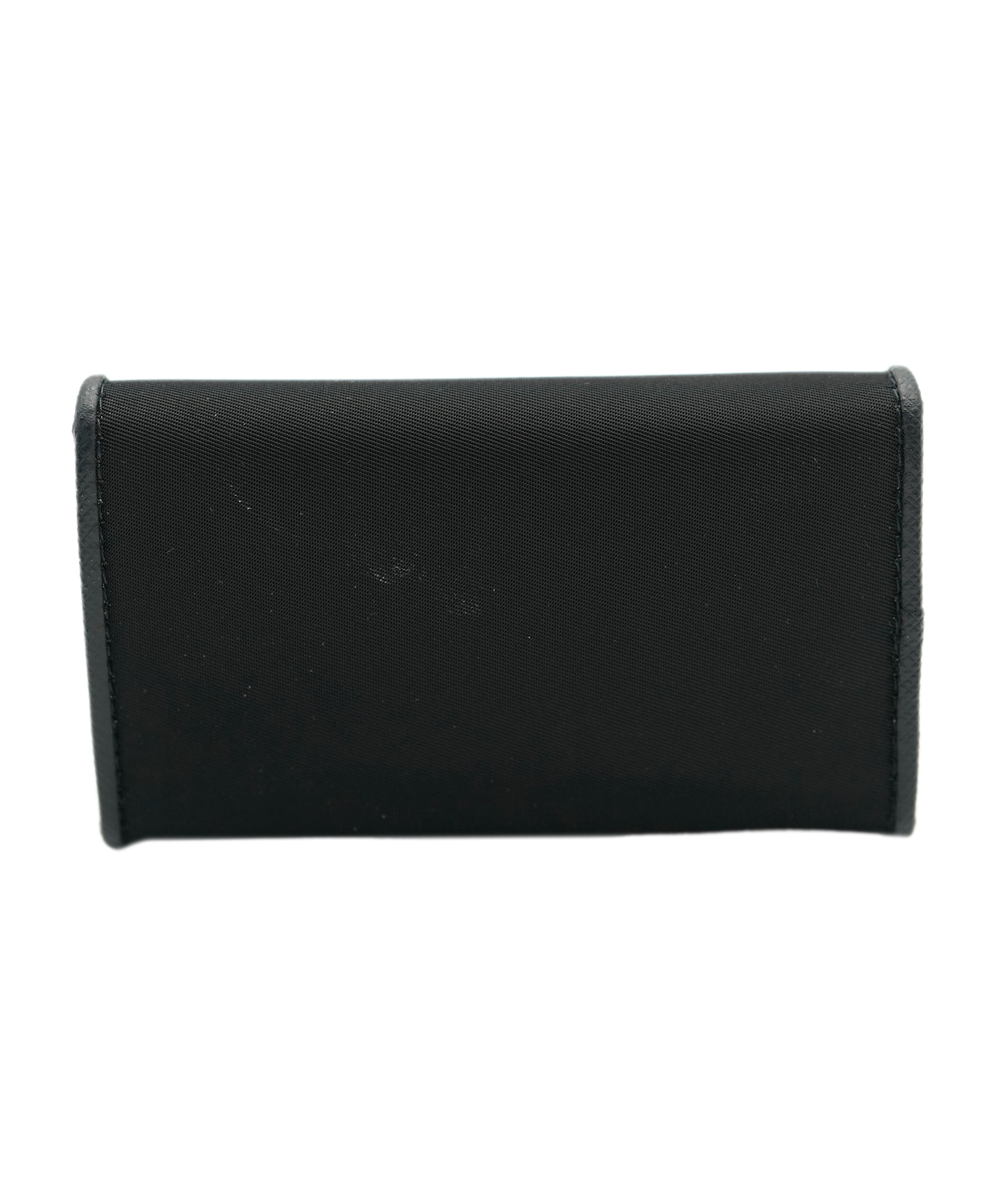 Prada Prada Black Key Holder Pouch  AJL0166