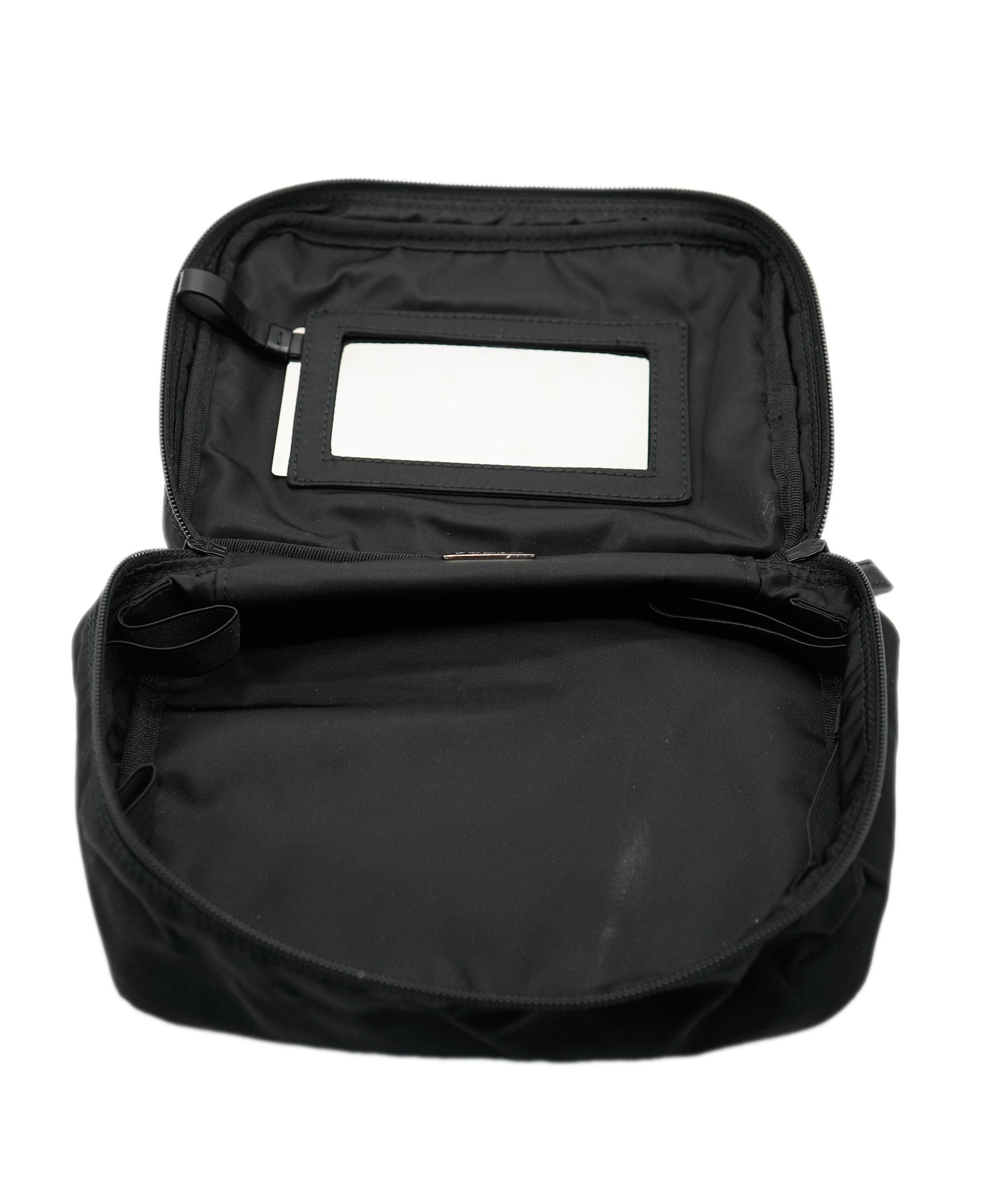 Prada Prada black nylon toiletry bag  - AJC0517