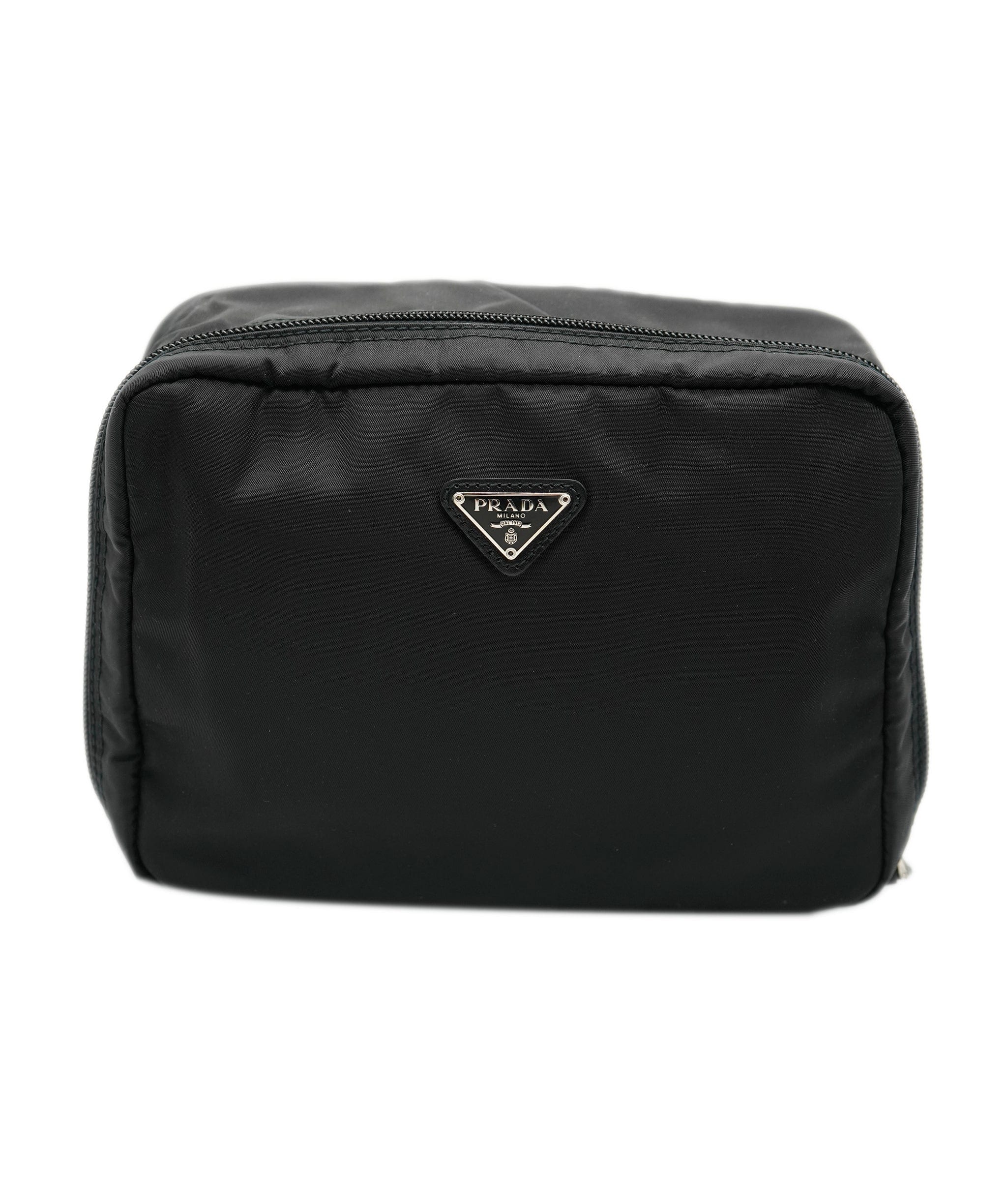 Prada Prada black nylon toiletry bag  - AJC0517