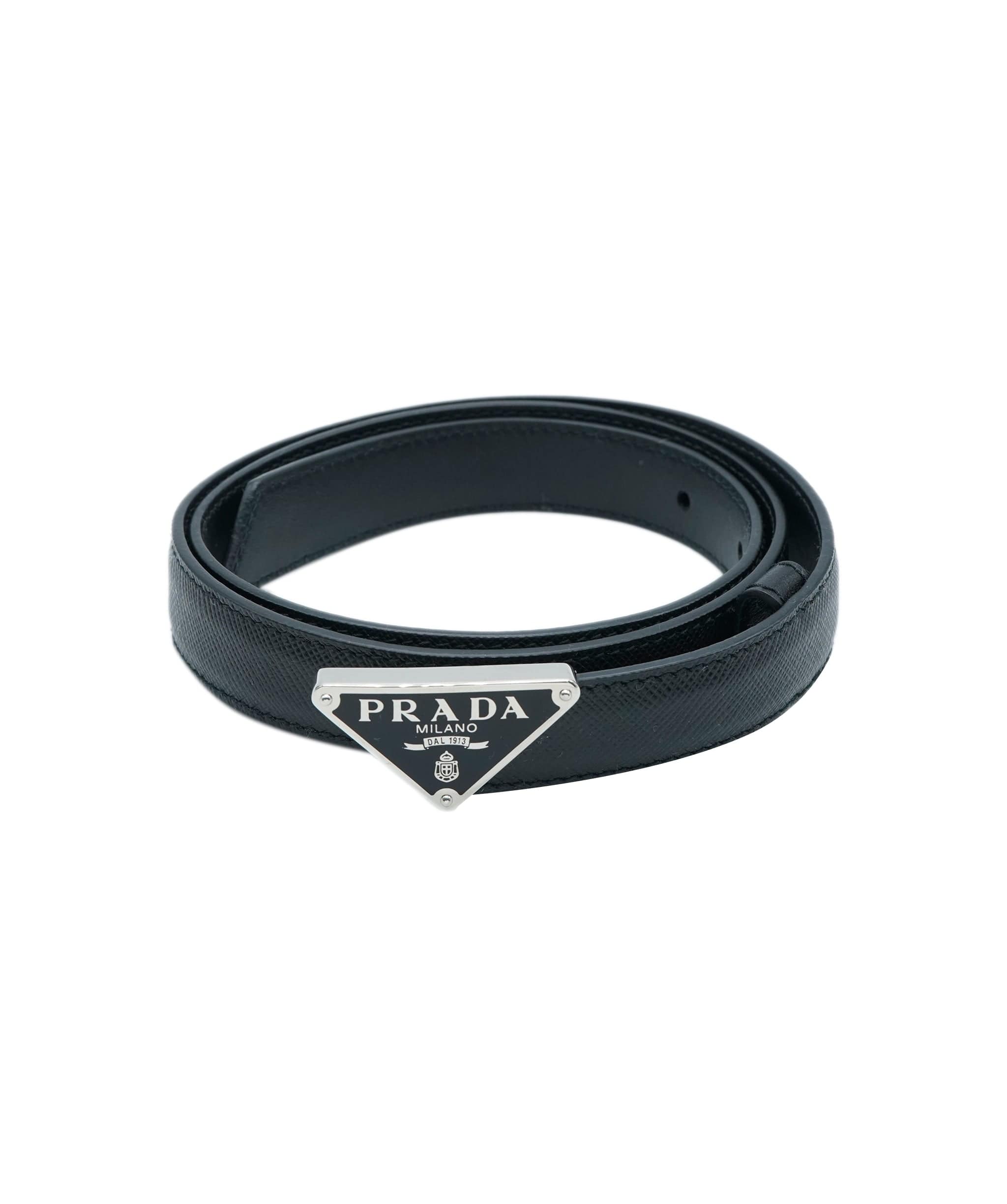 Prada Prada Black Saffiano Belt  ALC1528