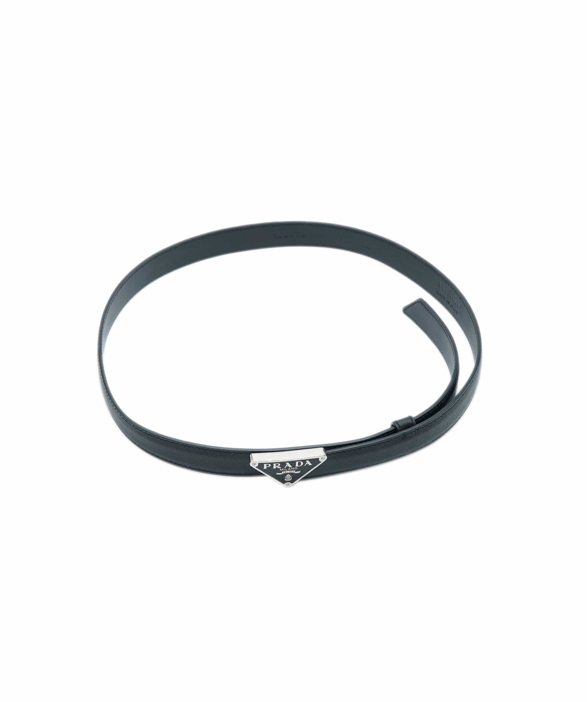 Prada Prada Black Saffiano Belt  ALC1528