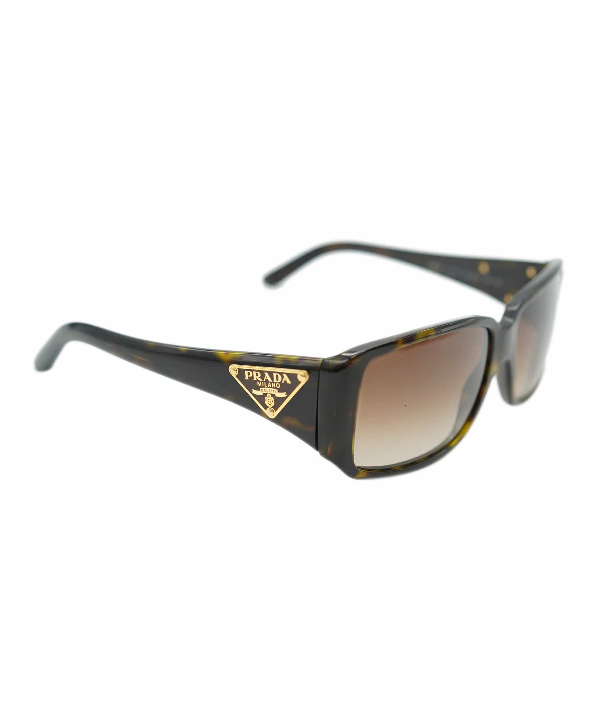 Prada Prada Logo Chunky Sunglasses in Tortoiseshell Brown/Gold  ALL0718