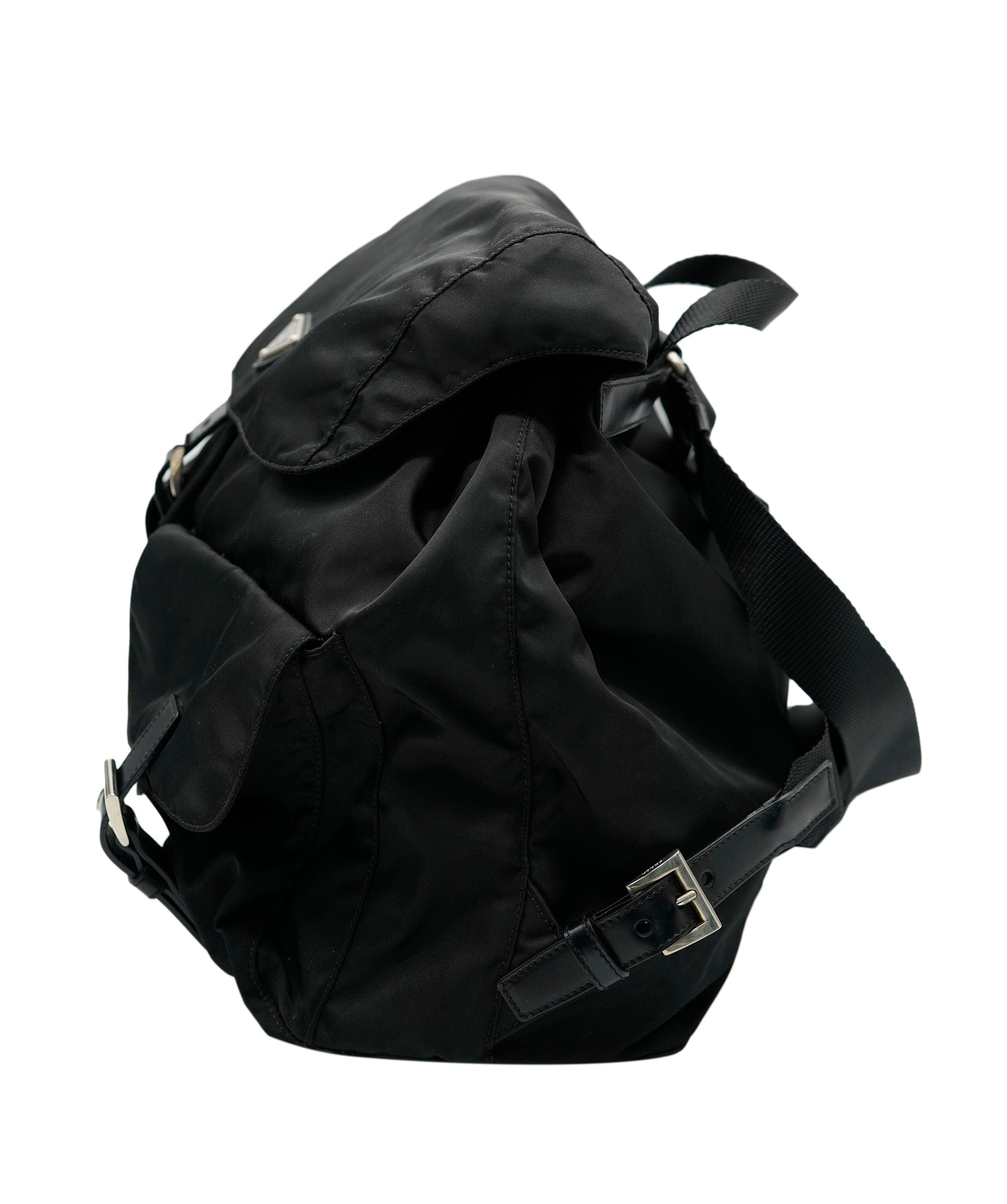 Prada PRADA  Backpack  Nylon  Black  Auth  ar9195 ASL8021