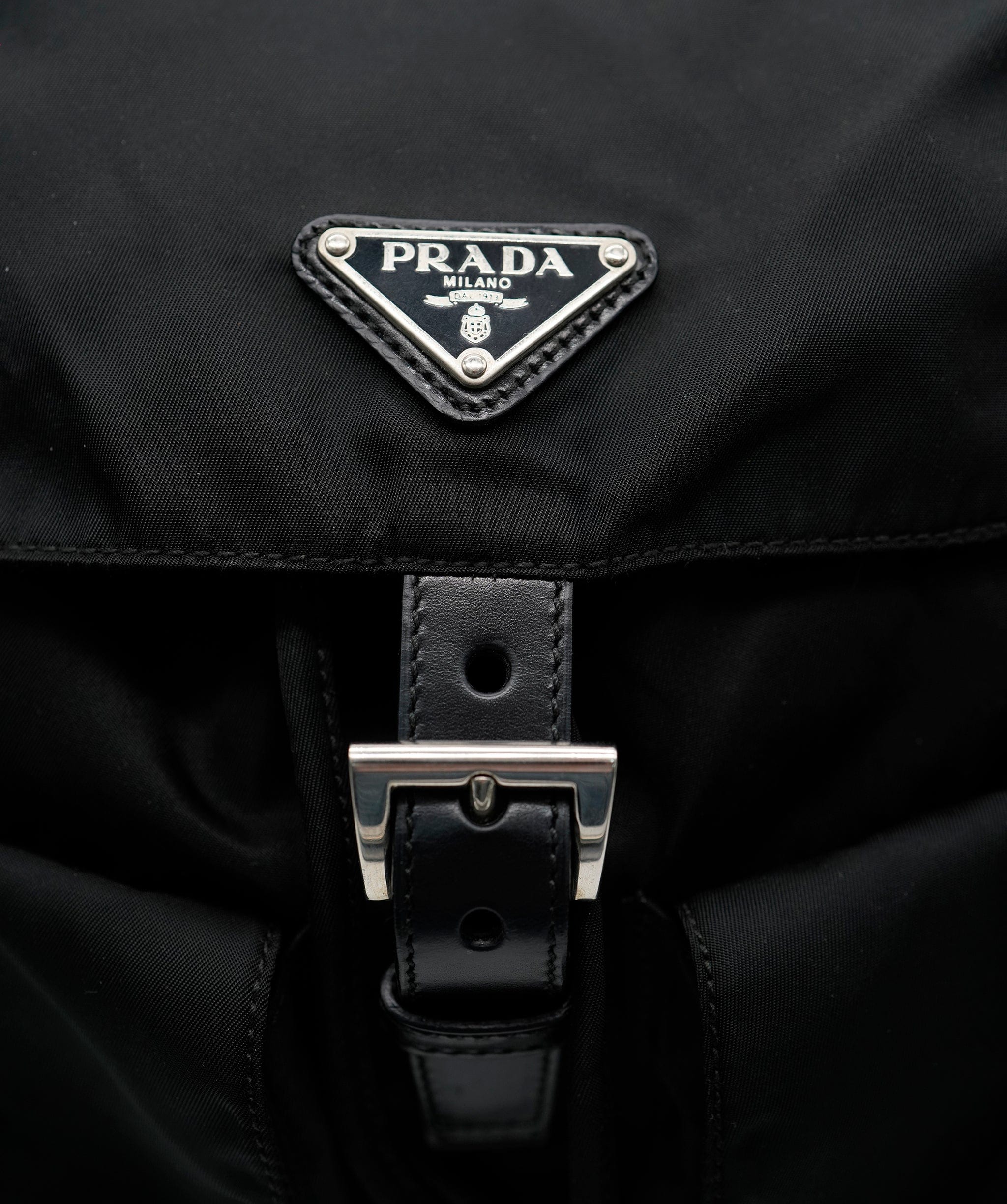 Prada PRADA  Backpack  Nylon  Black  Auth  ar9195 ASL8021