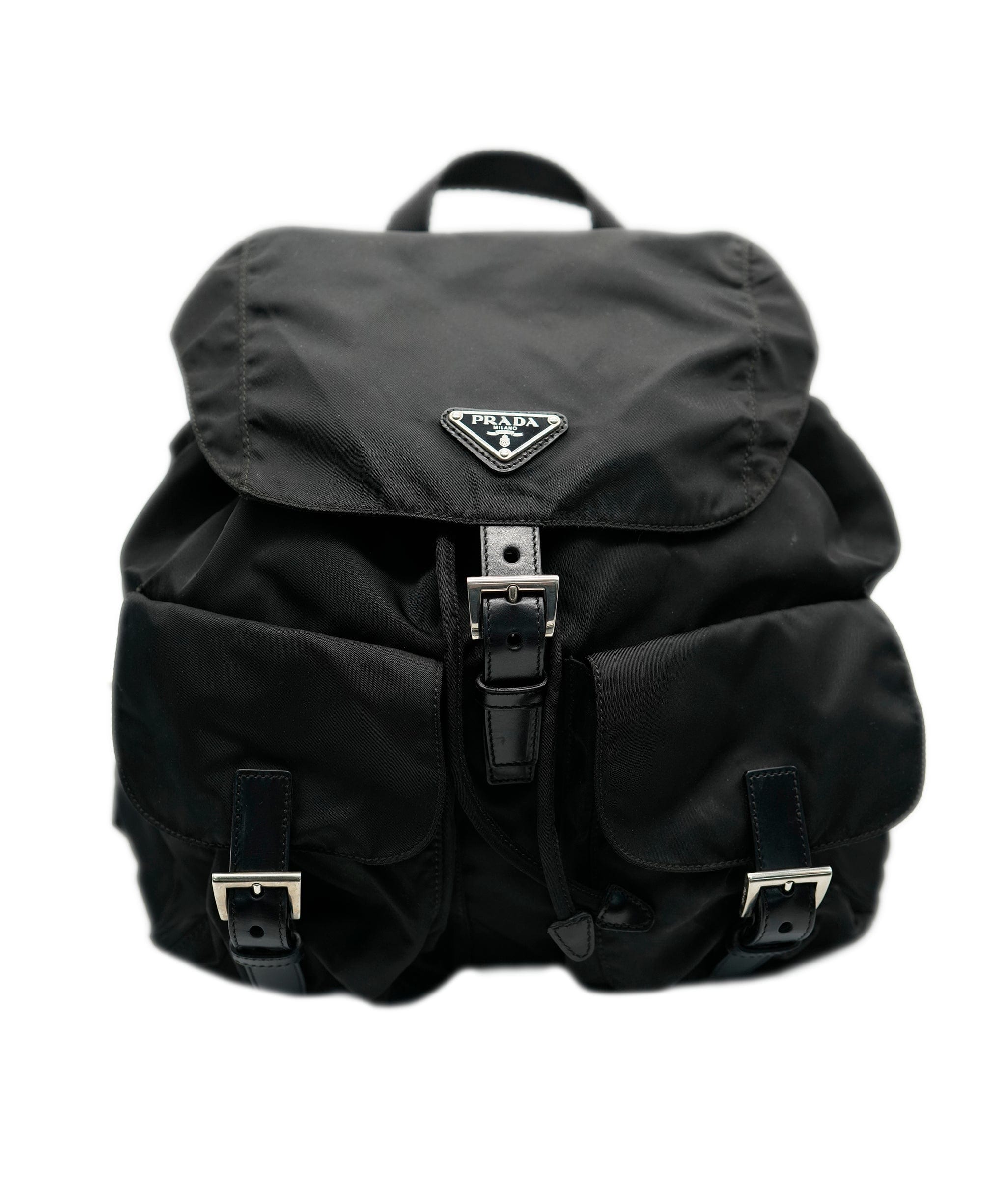 Prada PRADA  Backpack  Nylon  Black  Auth  ar9195 ASL8021