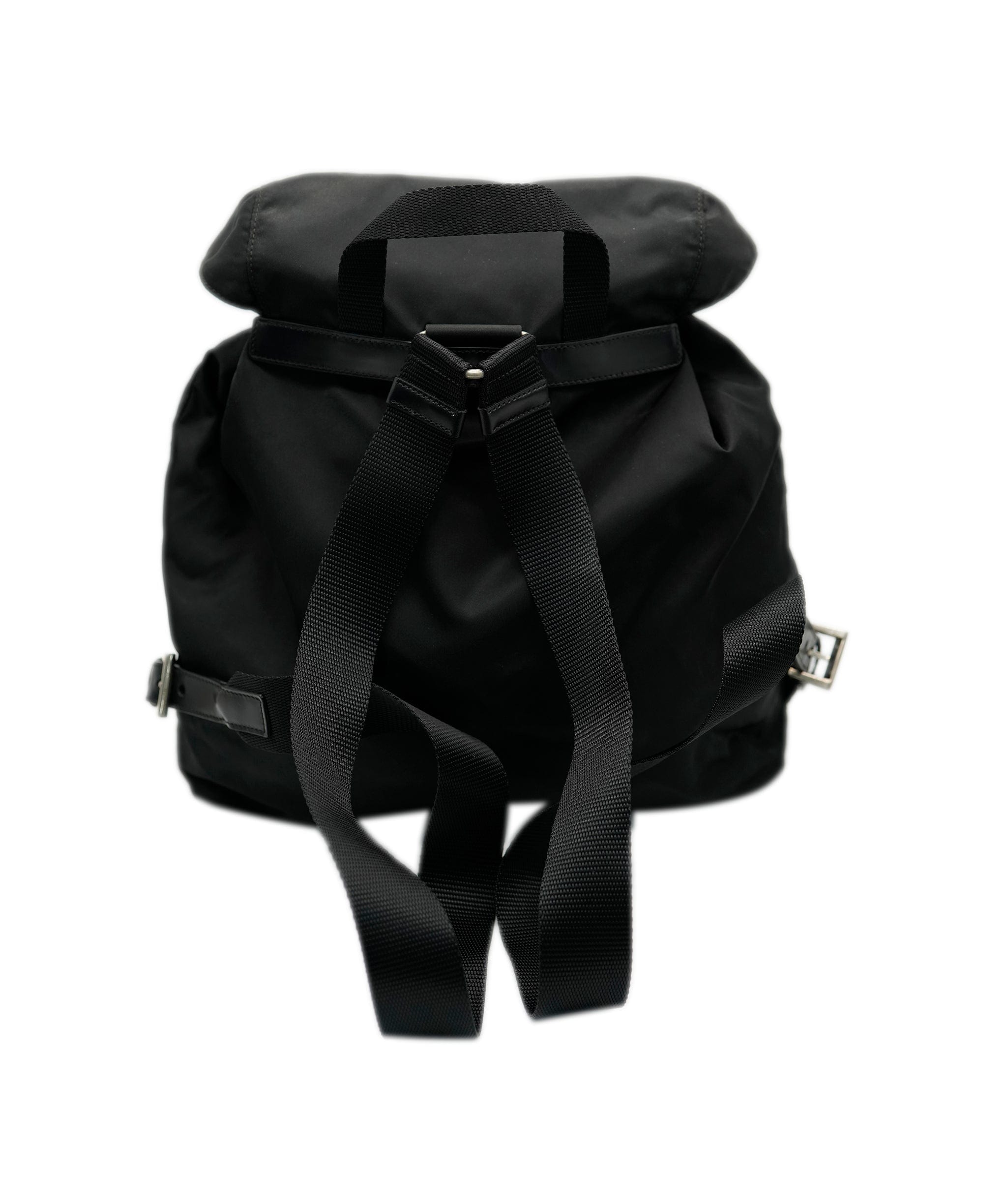 Prada PRADA  Backpack  Nylon  Black  Auth  ar9195 ASL8021