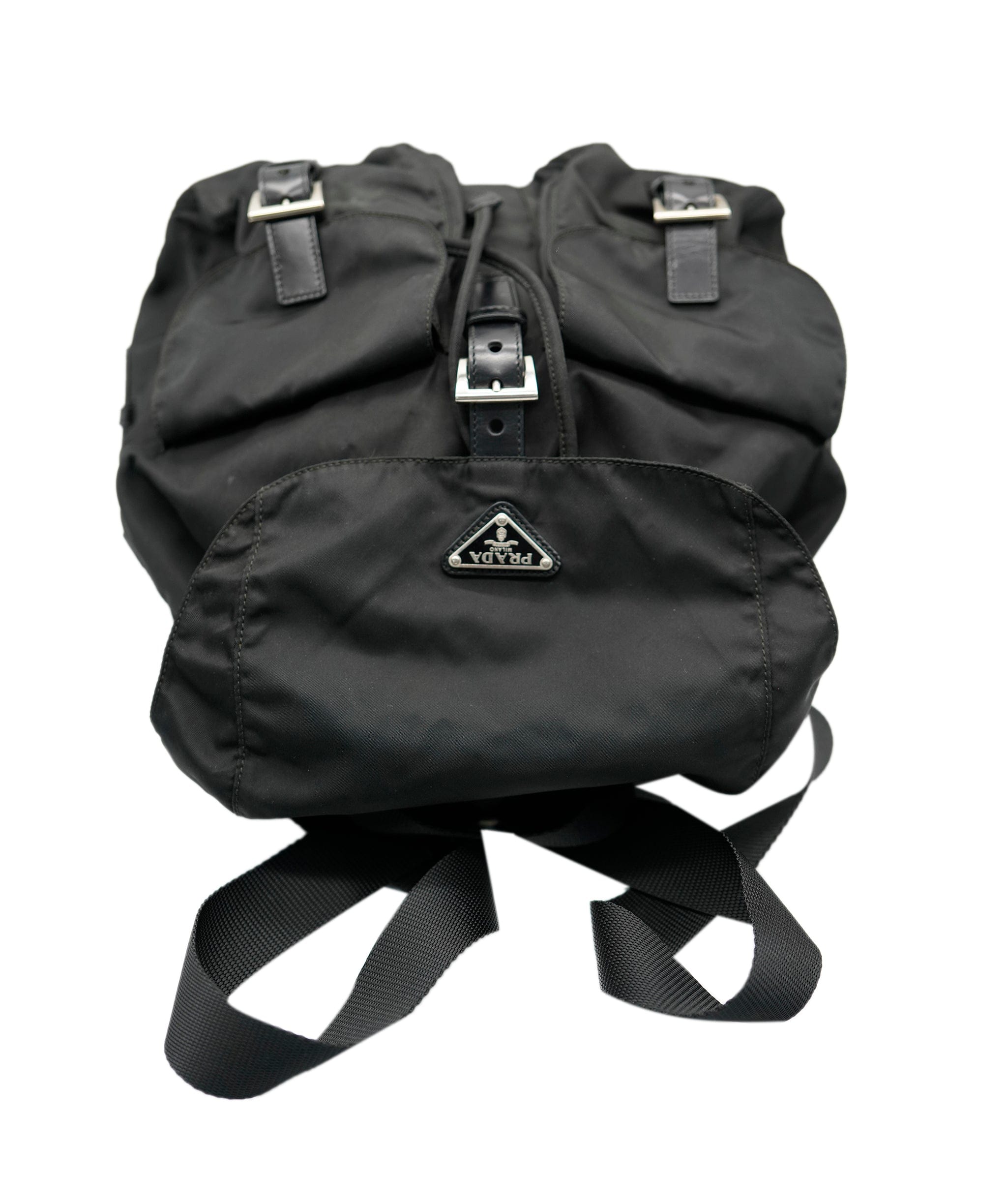 Prada PRADA  Backpack  Nylon  Black  Auth  ar9195 ASL8021