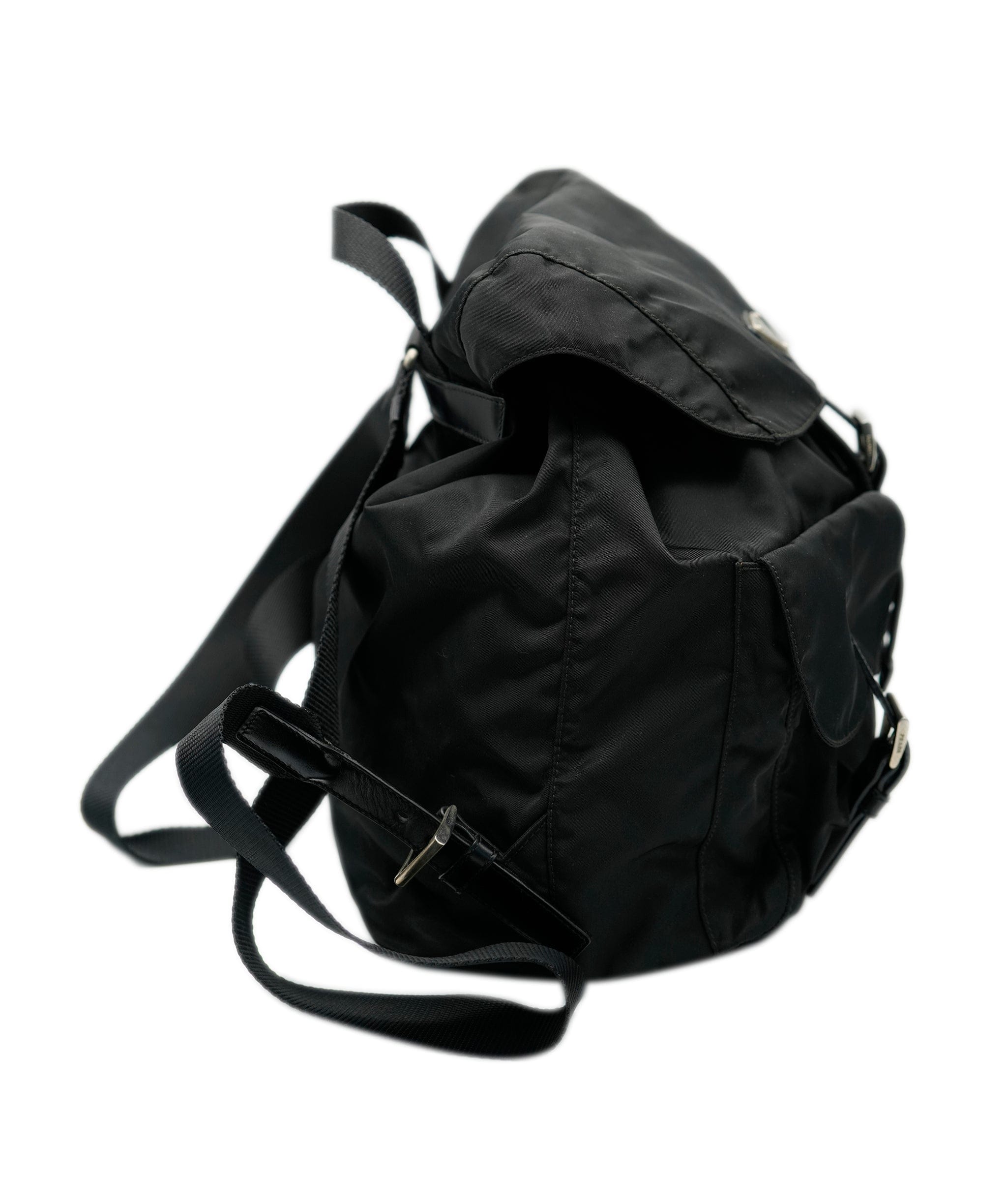 Prada PRADA  Backpack  Nylon  Black  Auth  ar9195 ASL8021