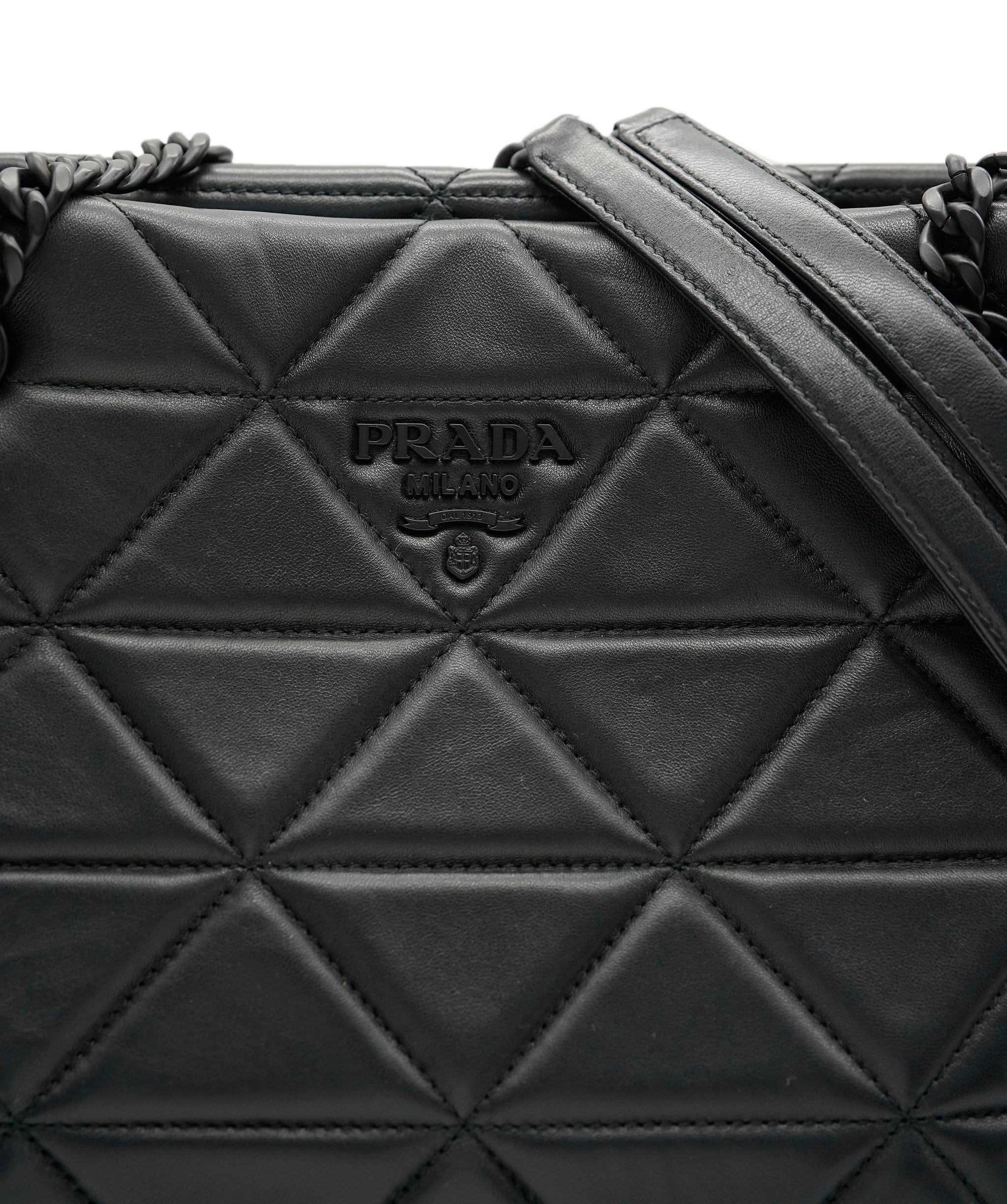 Prada Prada Black Nappa Spectrum Tote ASC2318