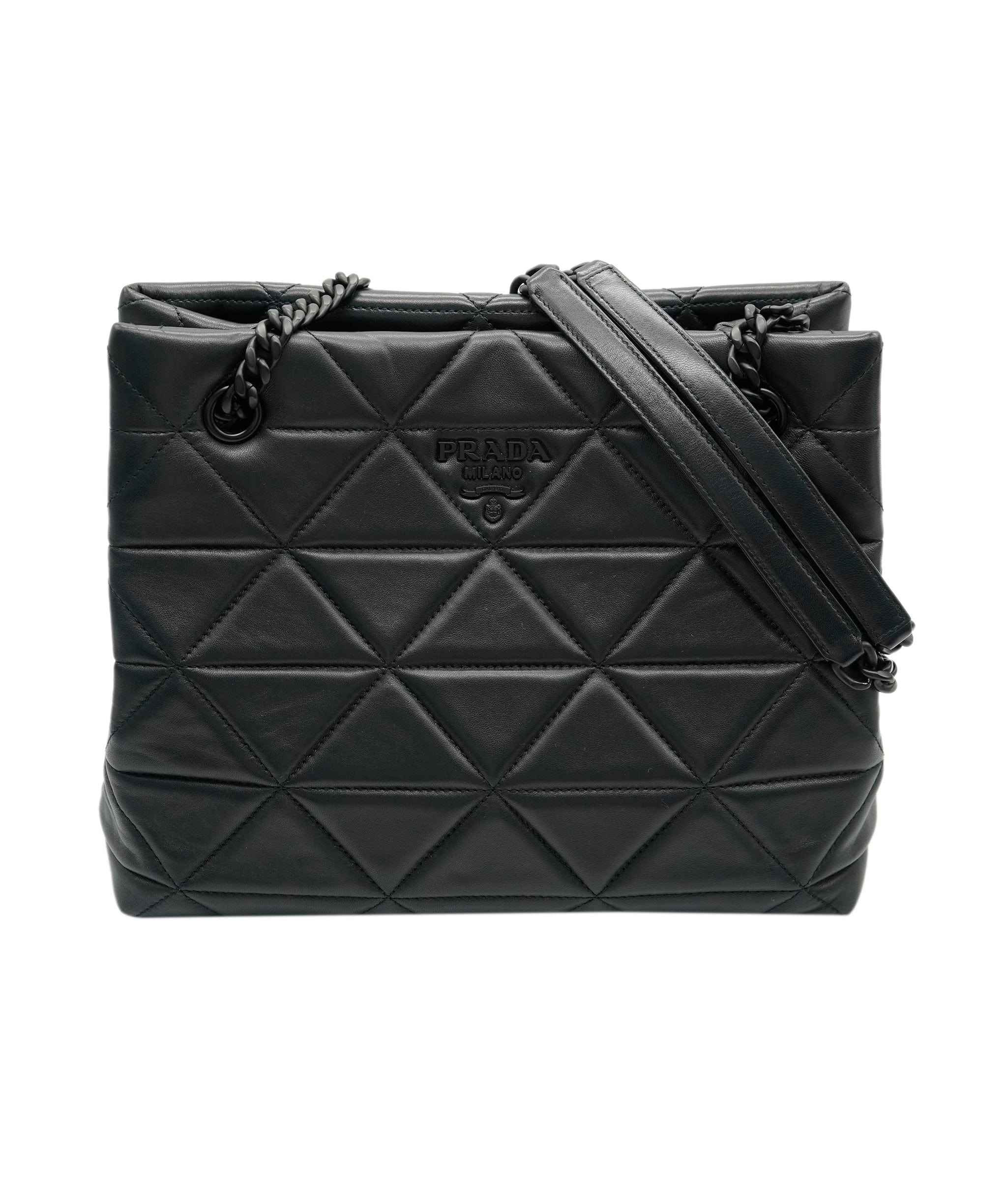 Prada Prada Black Nappa Spectrum Tote ASC2318