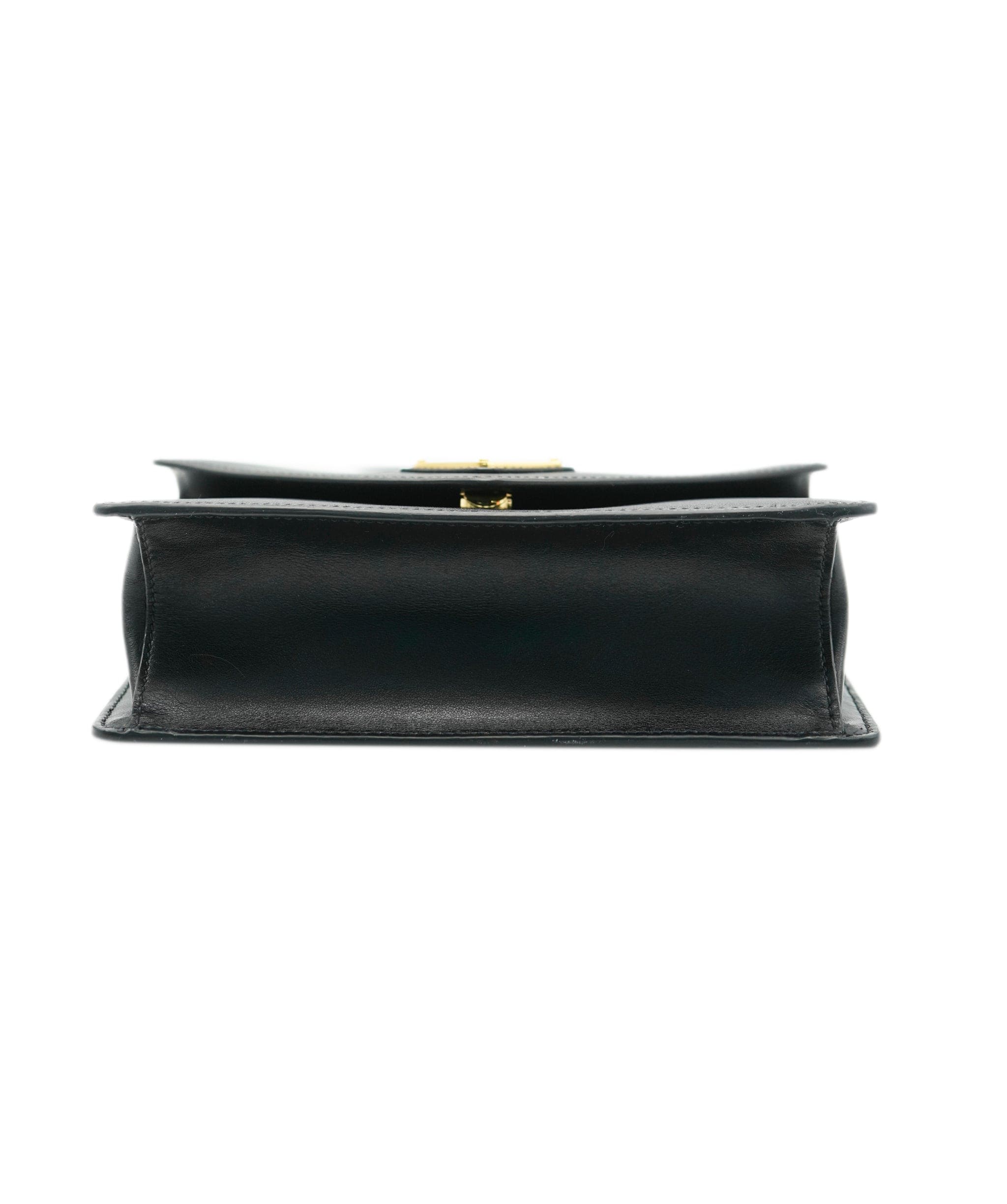 Prada Prada black saffiano envelope bag with GHW - AJC0651