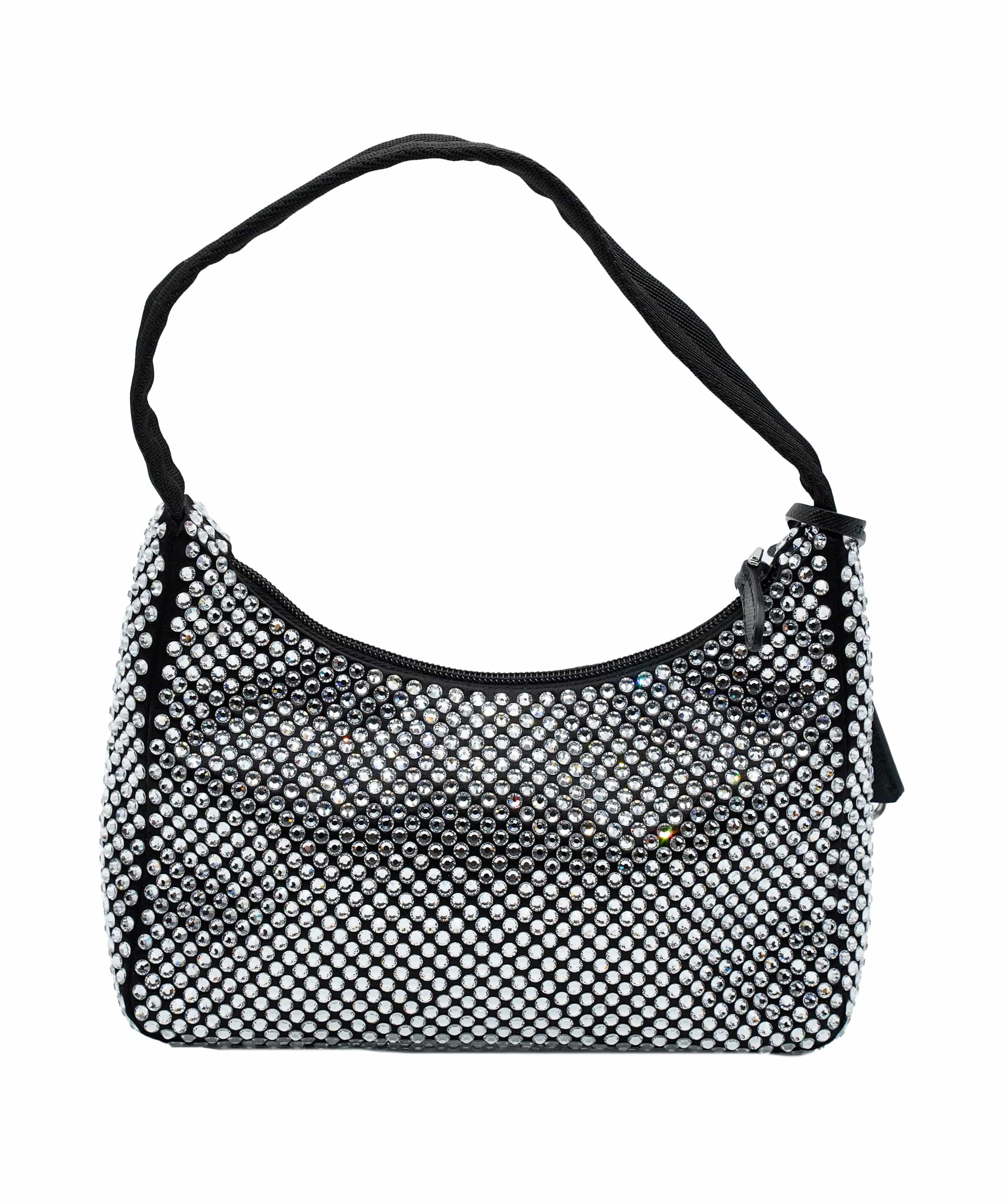 Prada Prada Black Swarovski Re-Edition Mini Bag ASC2371