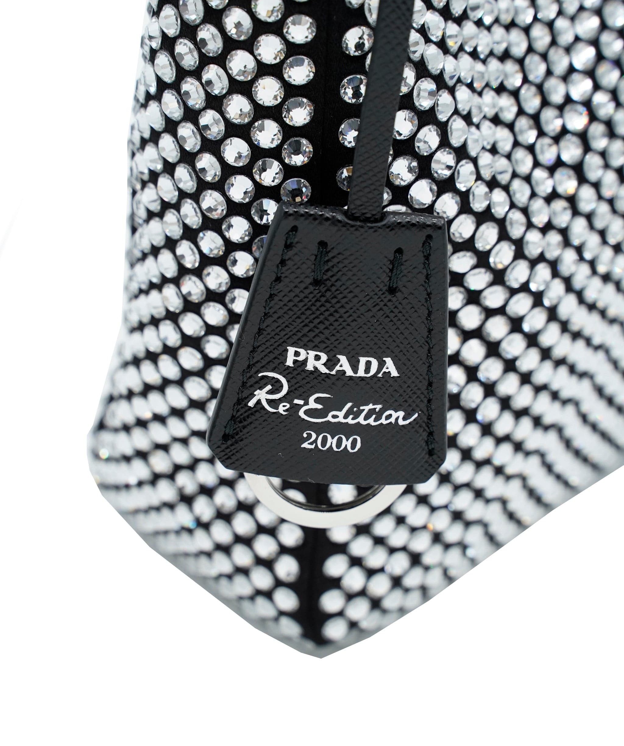 Prada Prada Black Swarovski Re-Edition Mini Bag ASC2371