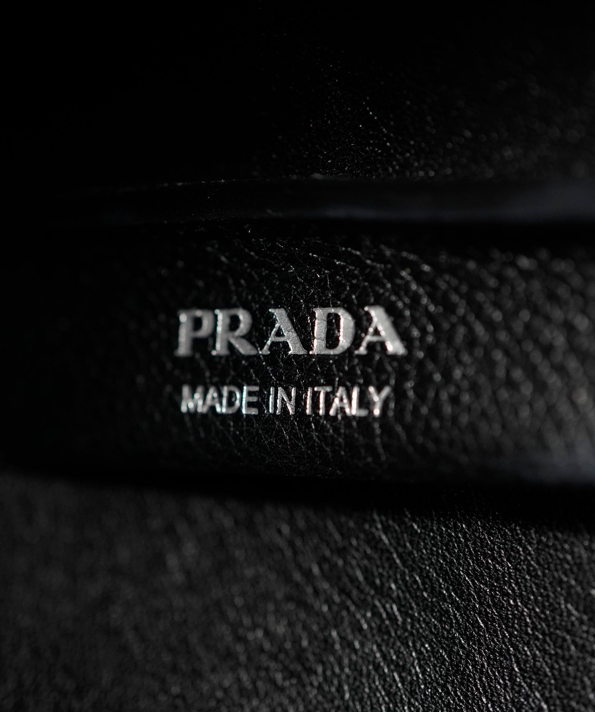 Prada Prada Black Vitello Daino Dynamique Tote ASC4288