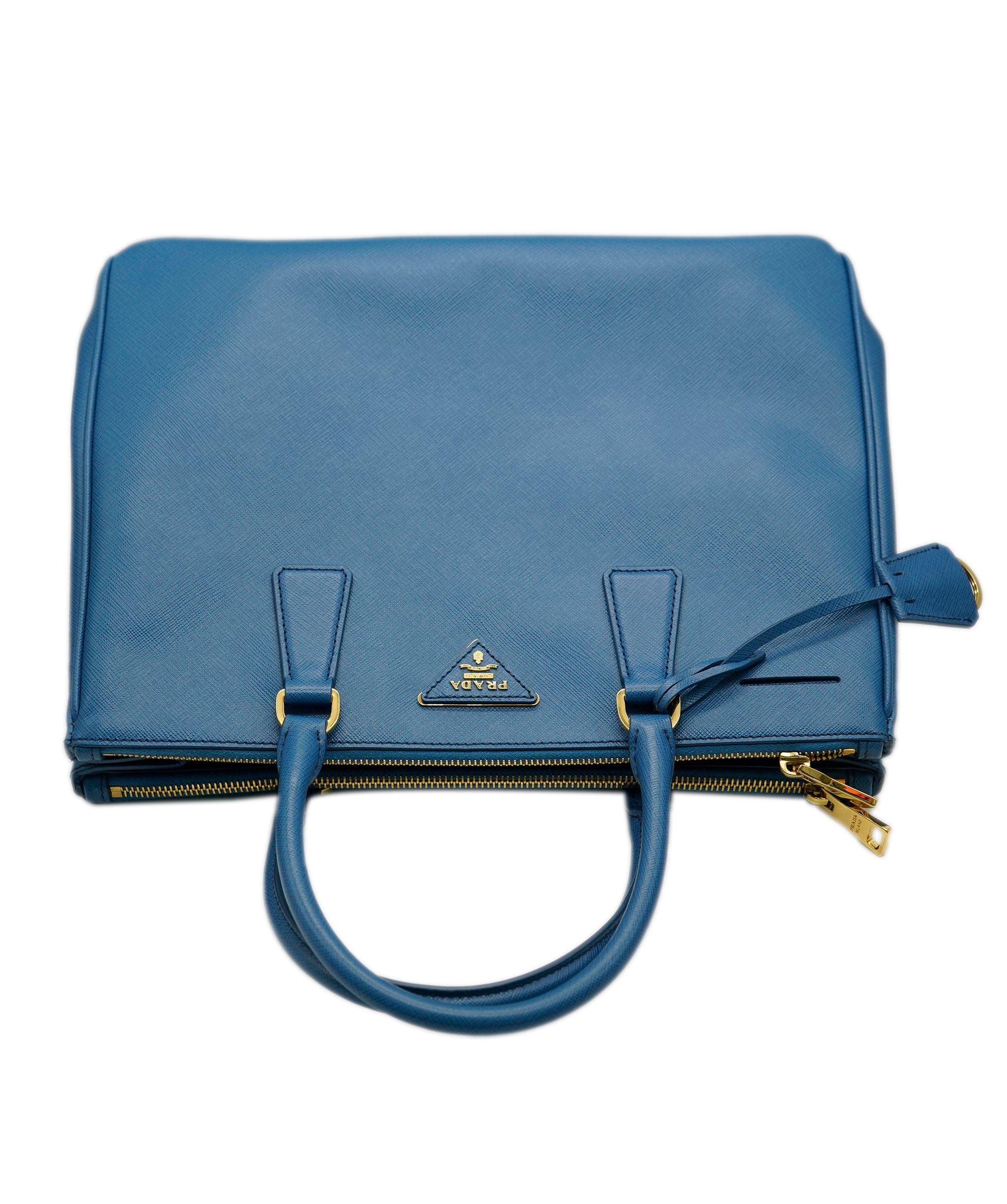 Prada Prada blue saffiano tote with GHW  - AJC0473