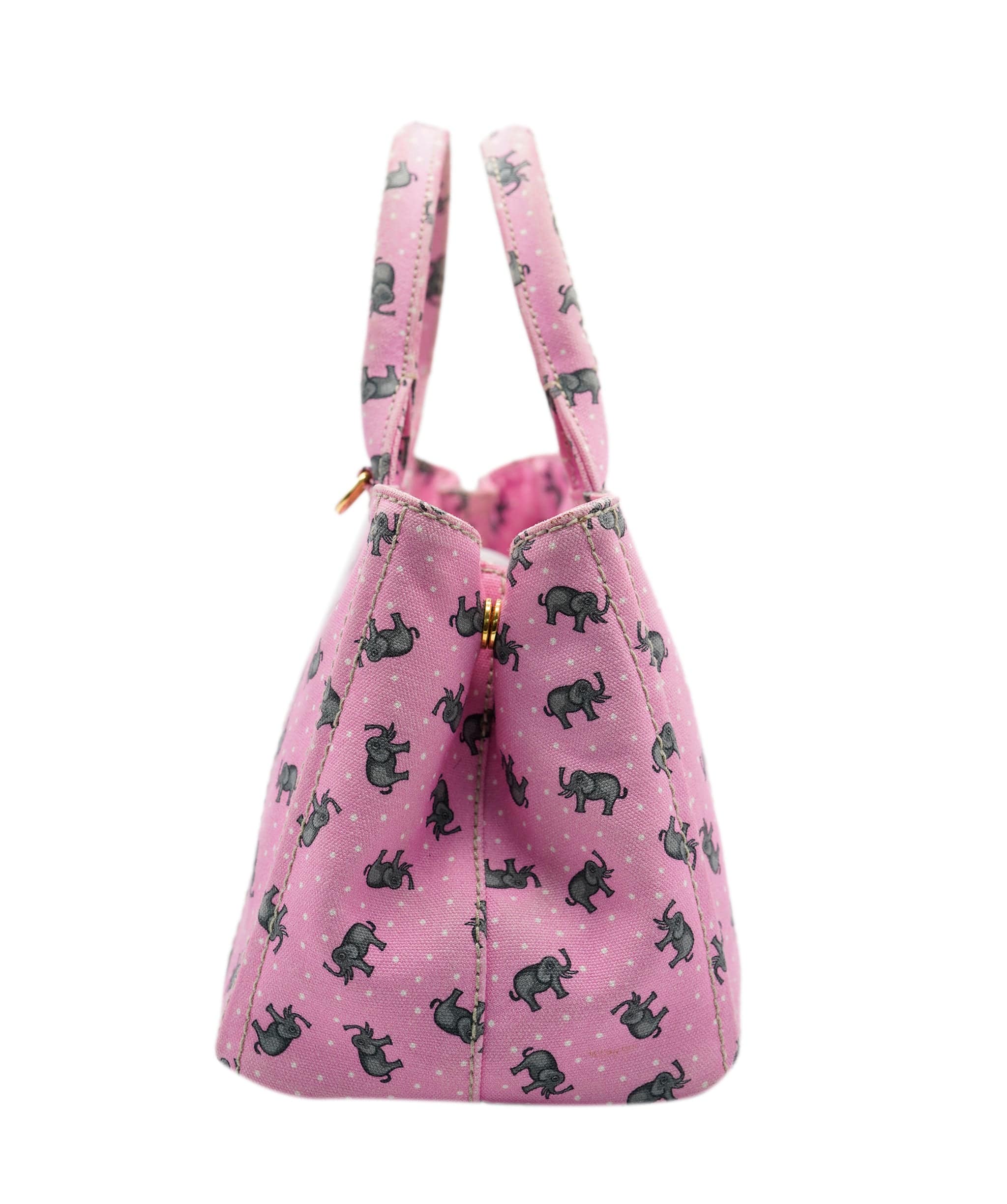 Prada Prada Canapa Pink Elephant bag - ASL8652