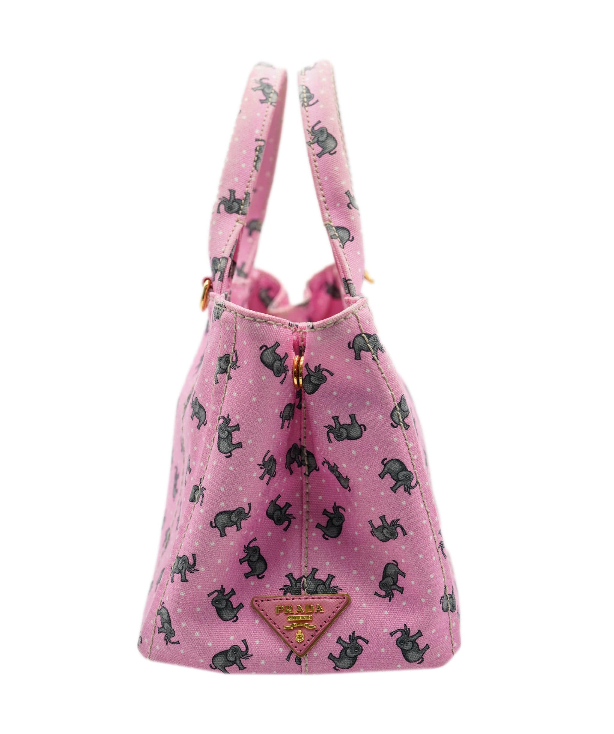 Prada Prada Canapa Pink Elephant bag - ASL8652